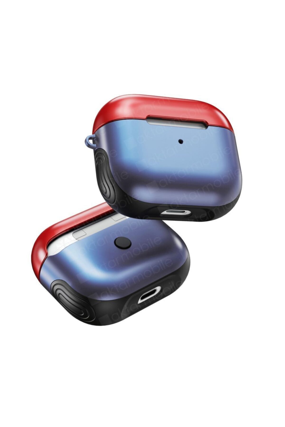AktarMobile Airpods 3 Nesil Uyumlu Kılıf Anti Shock Kulaklık Kılıfı Darbe Emici Tam Koruma Shockproof