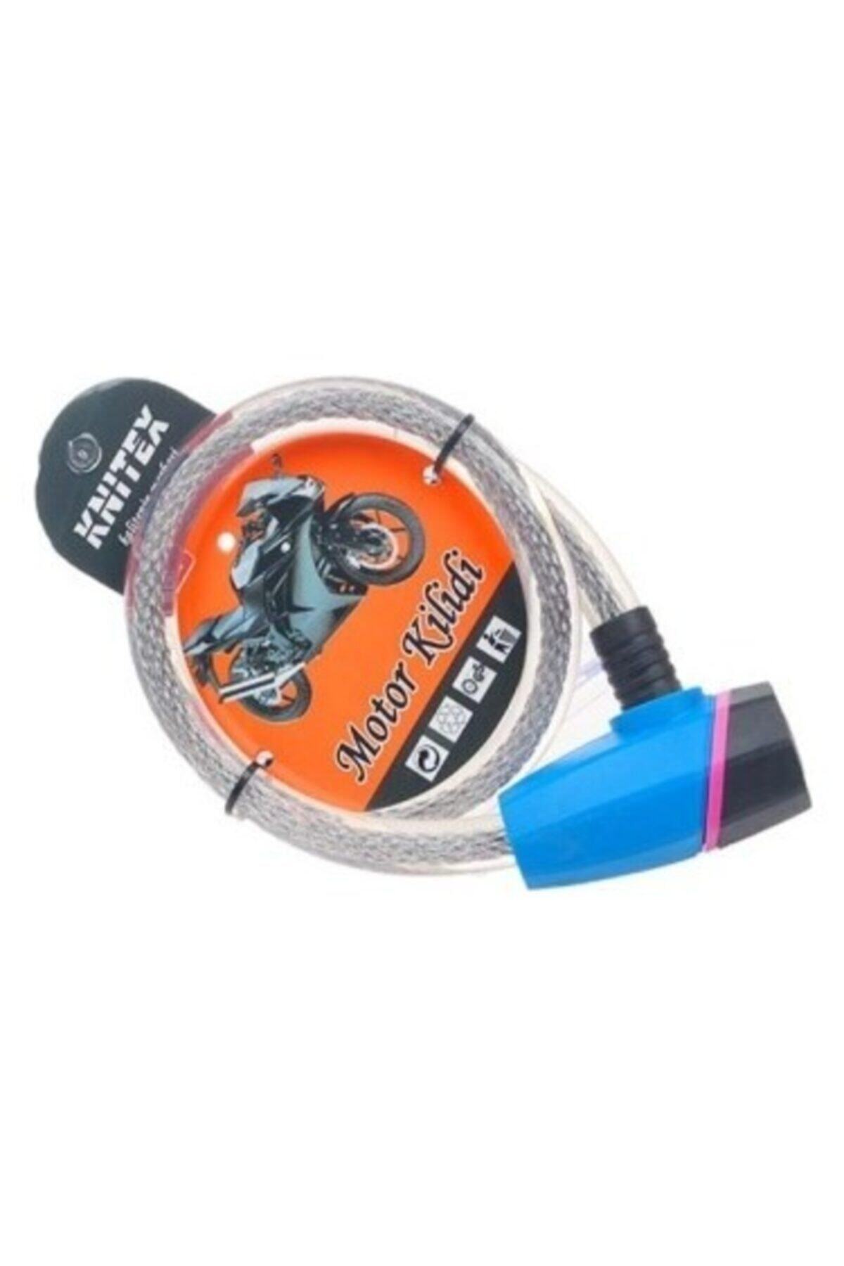 Knitex Ktx1029 Şeffaf Motor Bisiklet Kilidi 100 cm