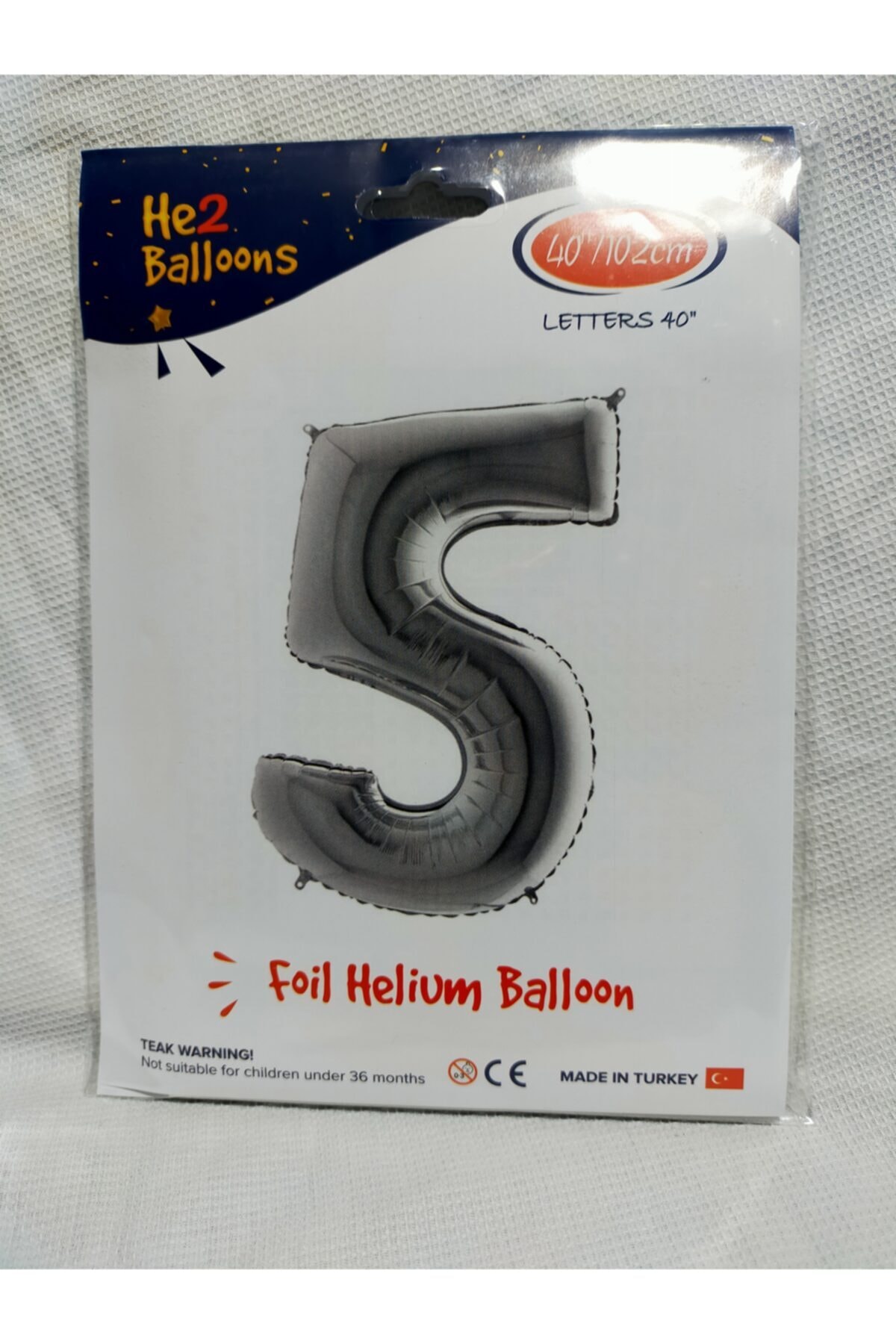 DÜĞÜN DERNEK PAZARI Folyo Balon 102 Cm Gümüş