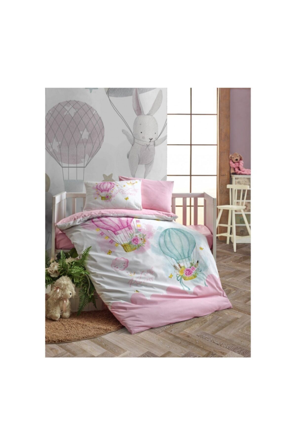 Cotton Box Bebek Nevresim Takımı Little Princess Pembe