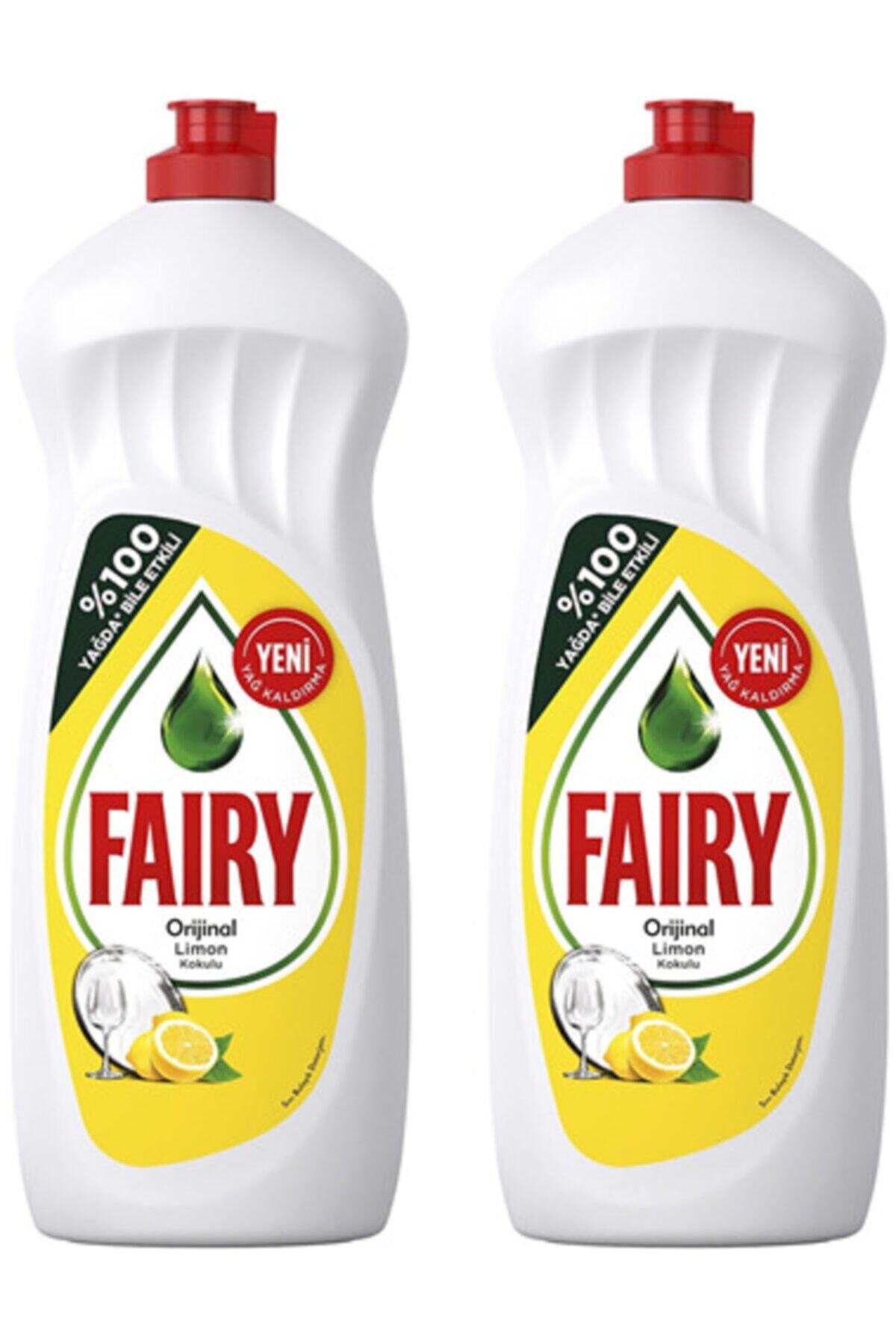 Fairy Sıvı Bulaşık Deterjanı Limon 650 ml  2 Adet