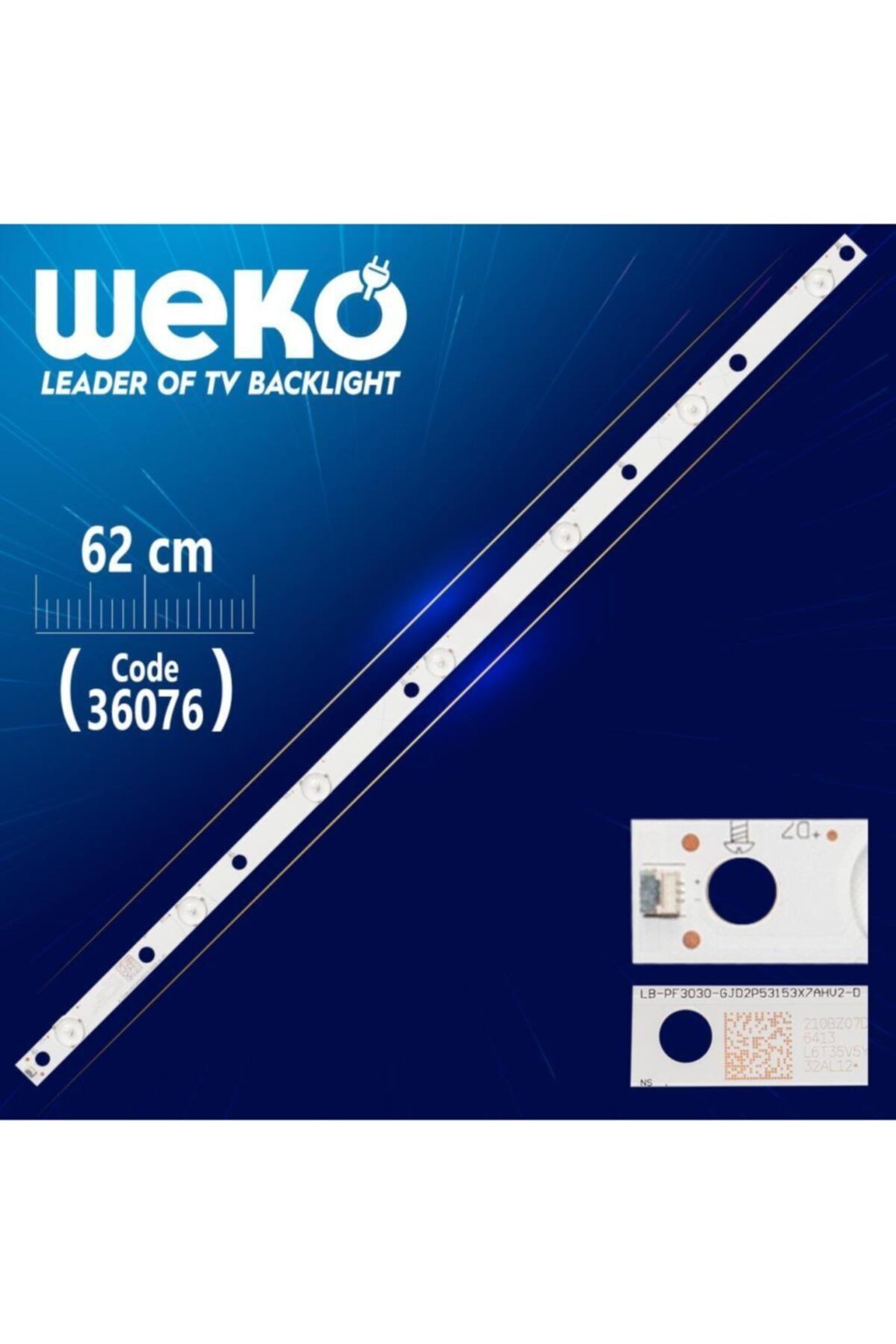 OEM Lb-pf 3030-gjd2p53153x7ahv2-d 7 Ledli 62 Cm