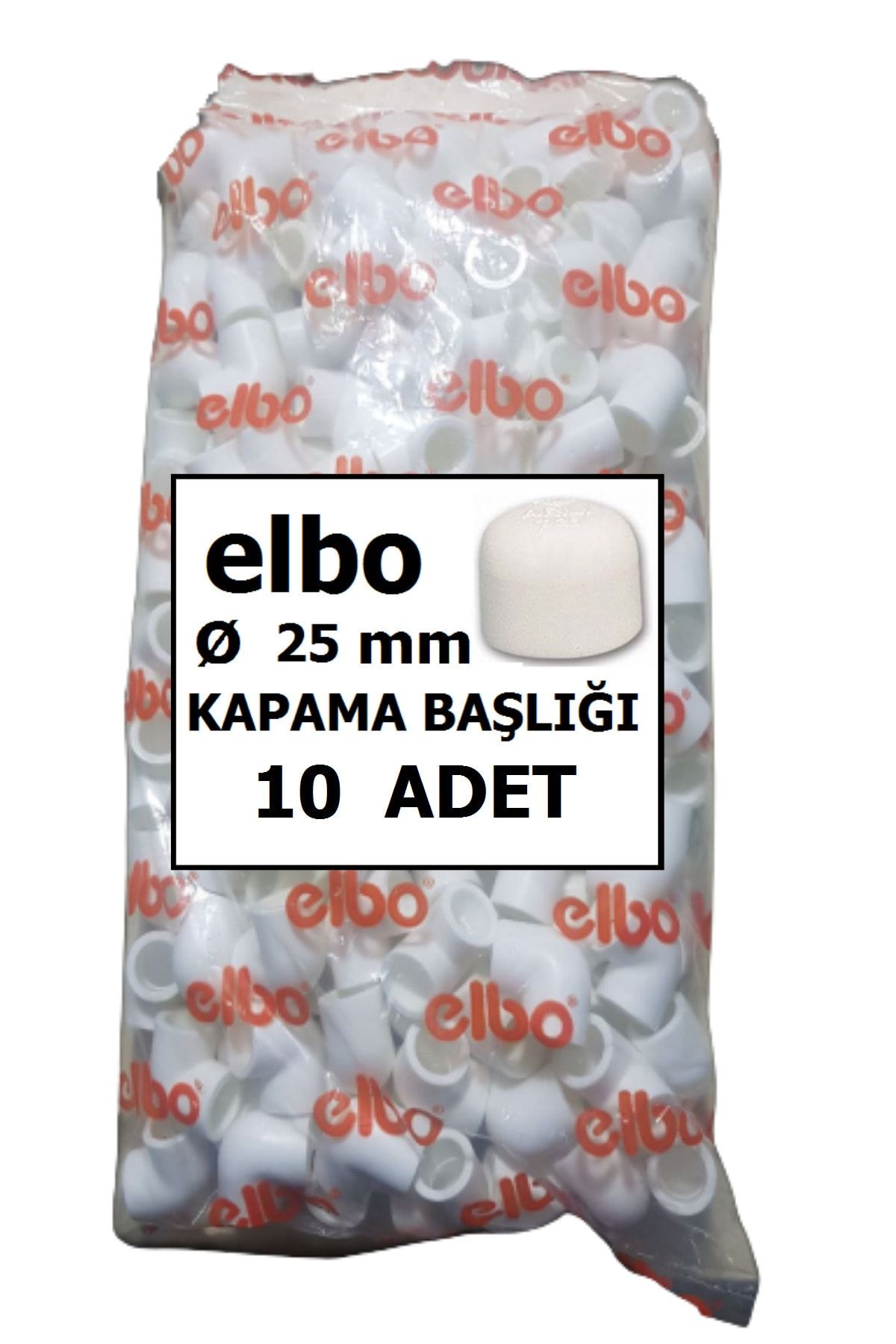 Elbo 1 Paket 25 Lik Kapama Başlığı 10 Adet