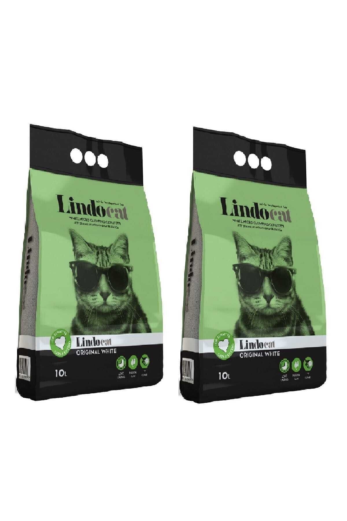 Lindo Cat Baby Naturel Kokusuz İnce Tane Kedi Kumu 10 Lt x 2 Adet