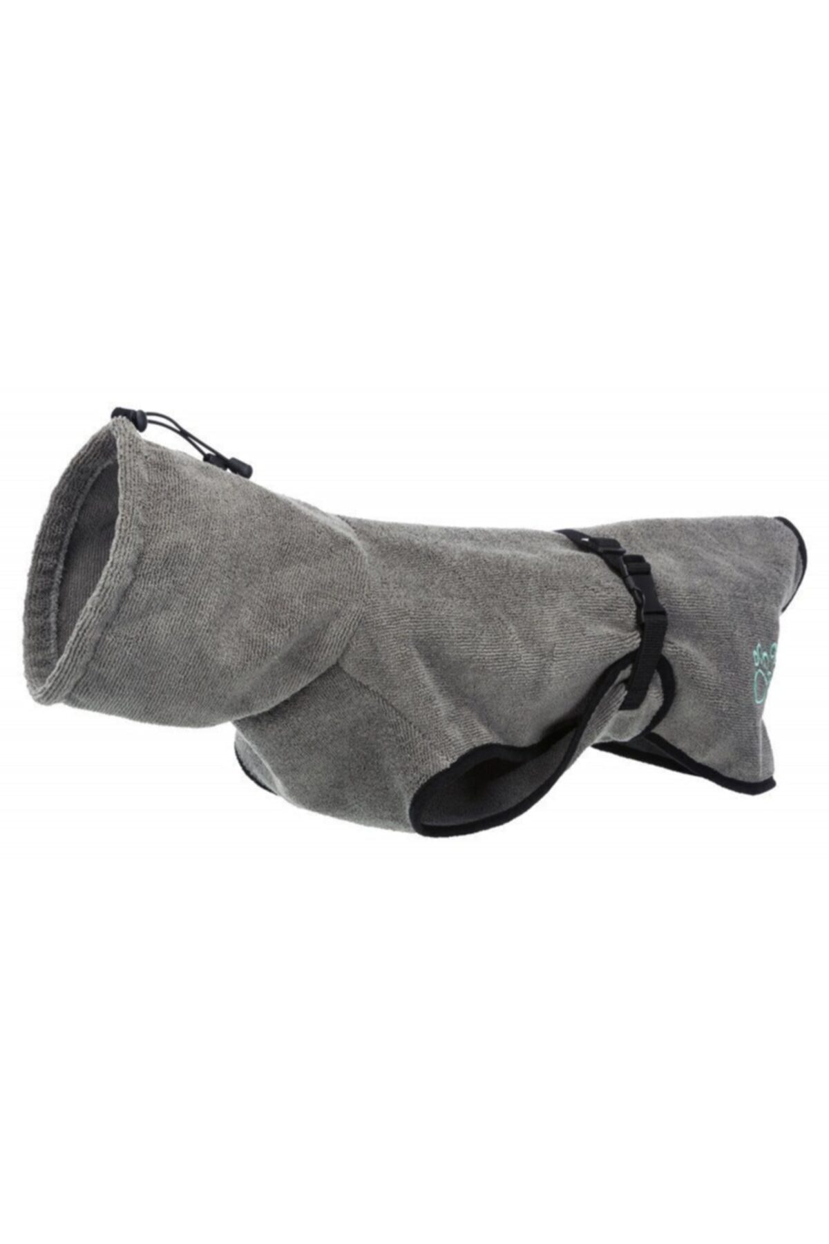 Cambridge Polo Club Trixie Köpek Havlu Bornoz, M : 50 Cm, Gri