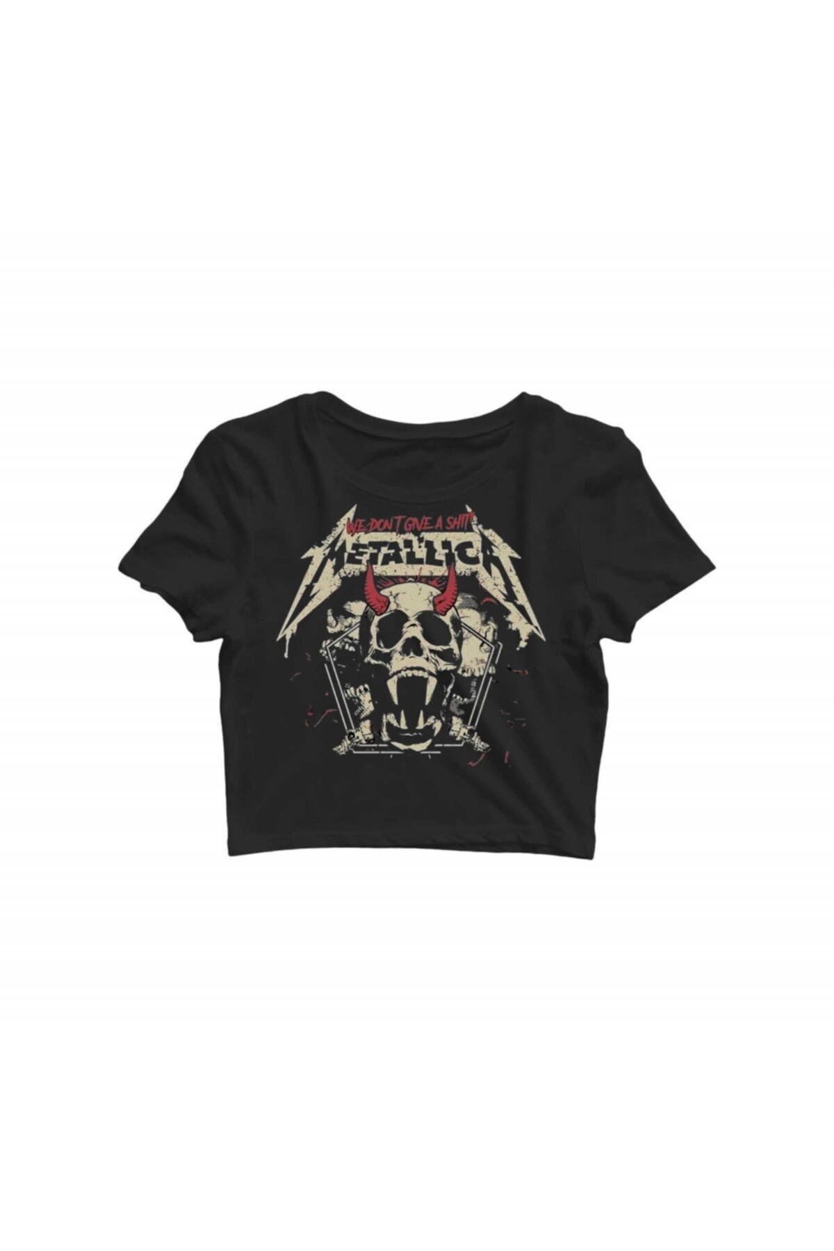 sisyphus Metallica Crop Top Ssp1