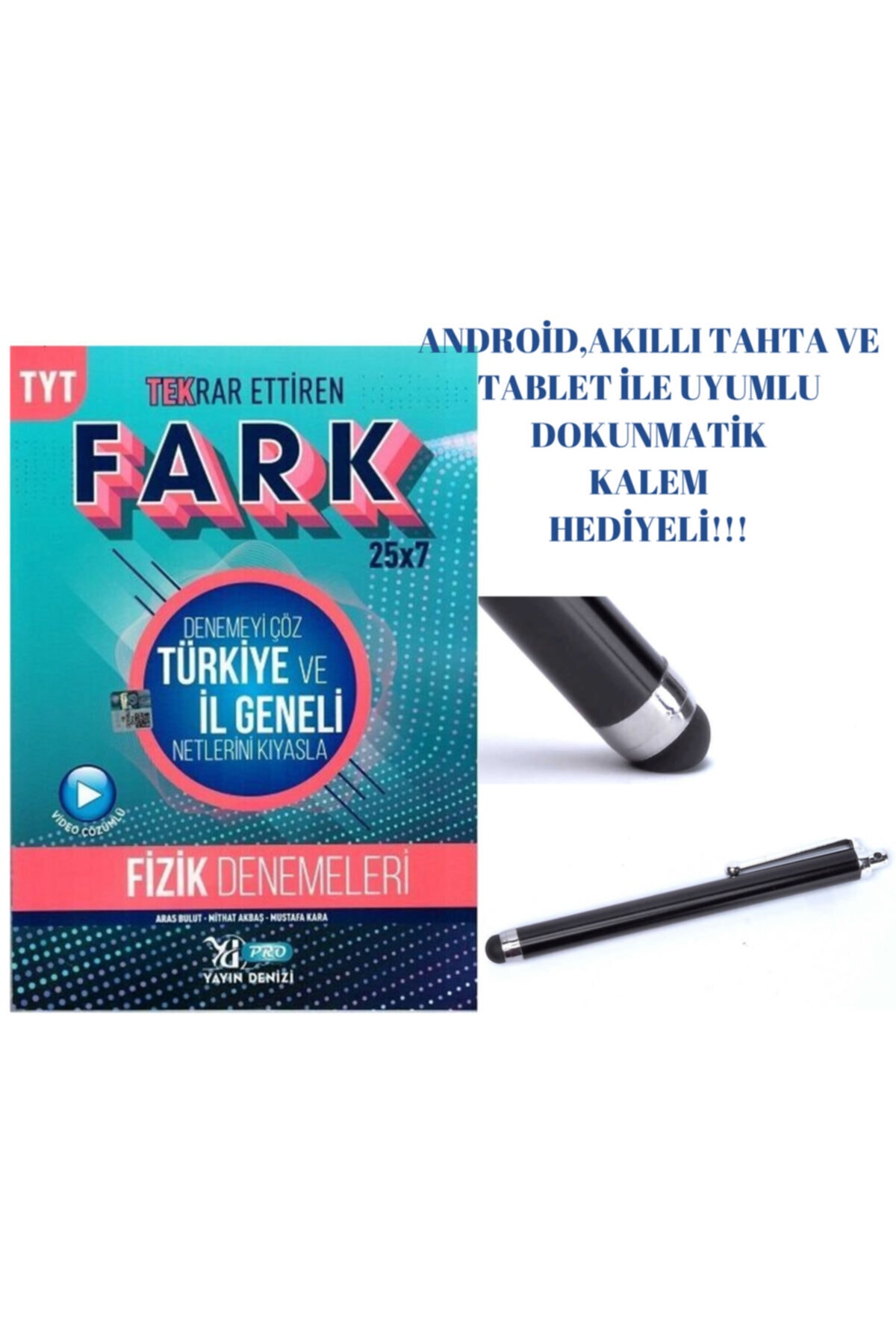 Yayın Denizi Yaynları Tyt Pro Fark Deneme Fizik - 2022(dokunmatik Kalem Hediye)