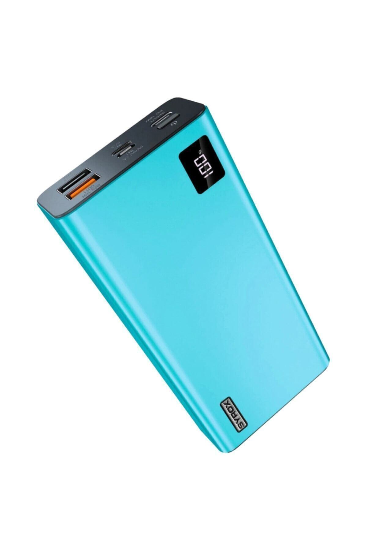 Syrox 18w Hızlı Şarj Destekli Powerbank Taşınabilir Batarya 20000 Mah Pb120