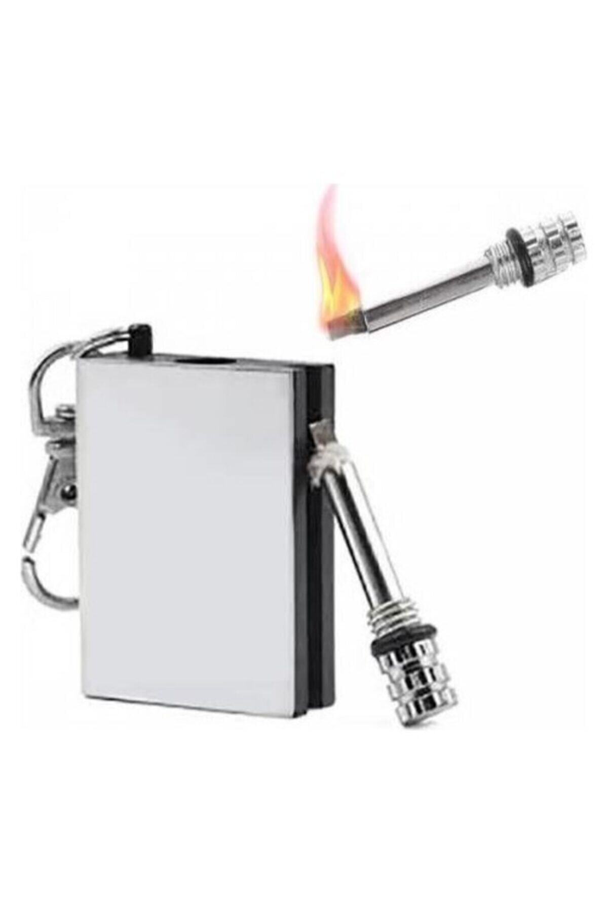 Zippo Metal Kibrit Çakmak Benzinle Çalışan