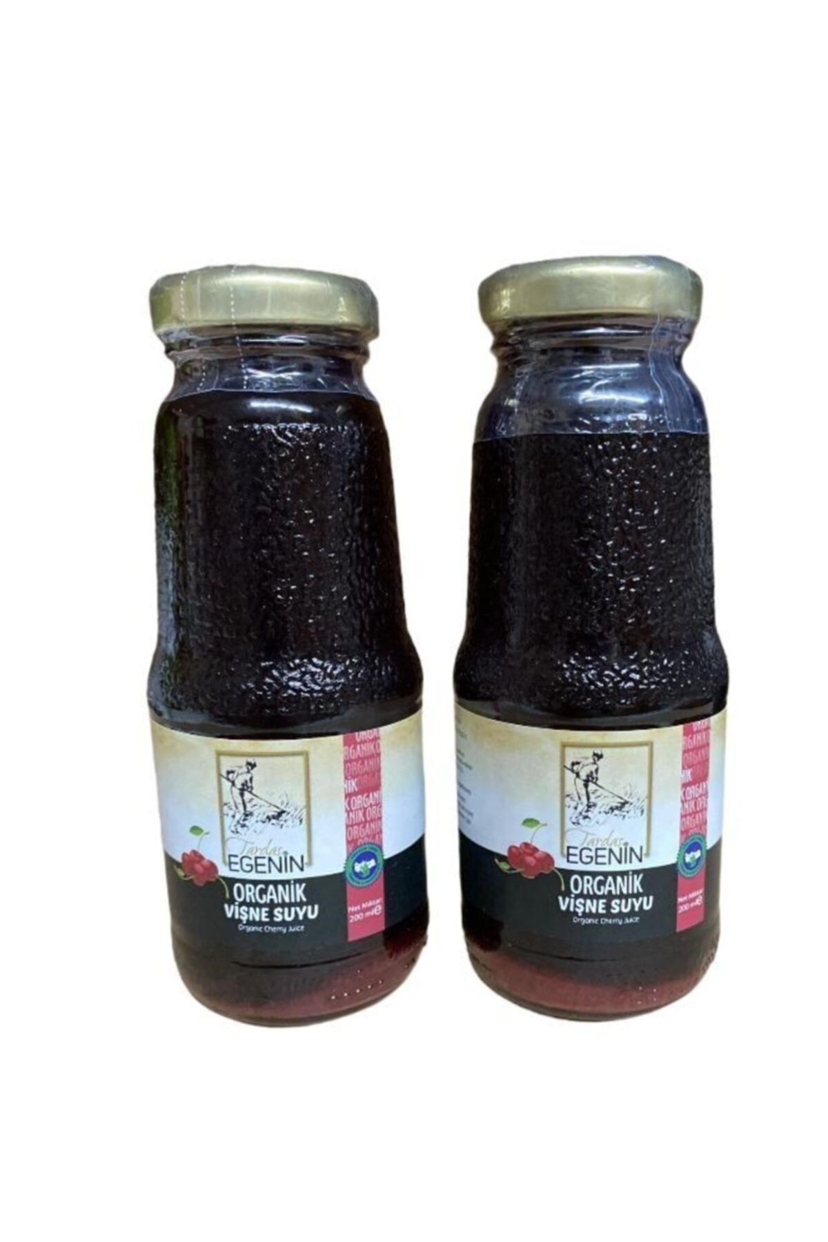 Tardaş Egenin Organik Vişne Suyu 200 Ml X2