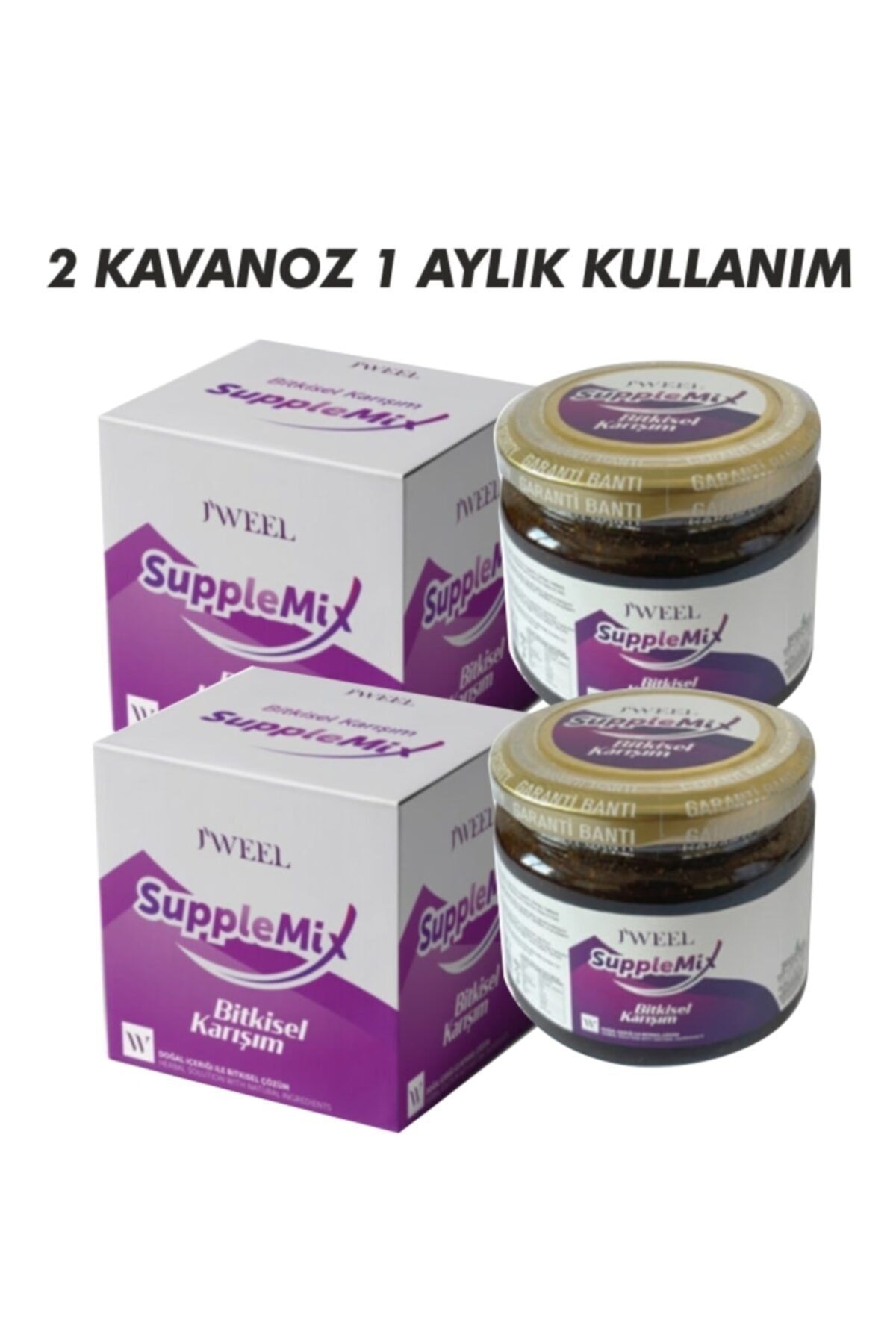 J'Weel Supplemix Iştah Açıcı Kilo Aldırıcı Macun 2 Adet 350 gr