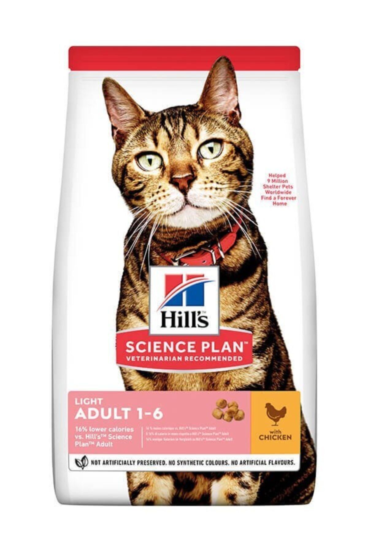 Hills Science Plan Hills Light Chicken Tavuk Düşük Kalorili Kuru Kedi Maması 3 Kg