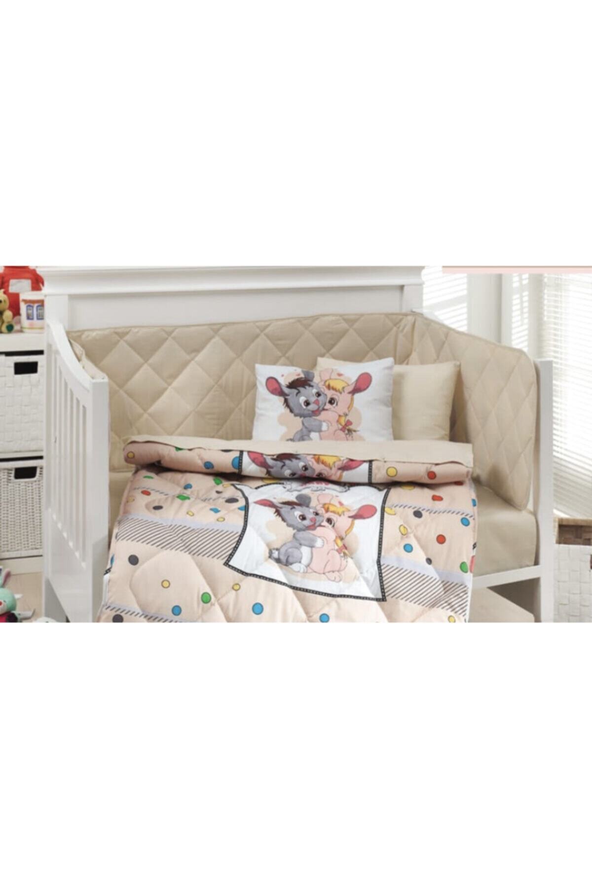 Tekstil Vagonu Bebek Yastık Kılıfı %100 Pamuklu