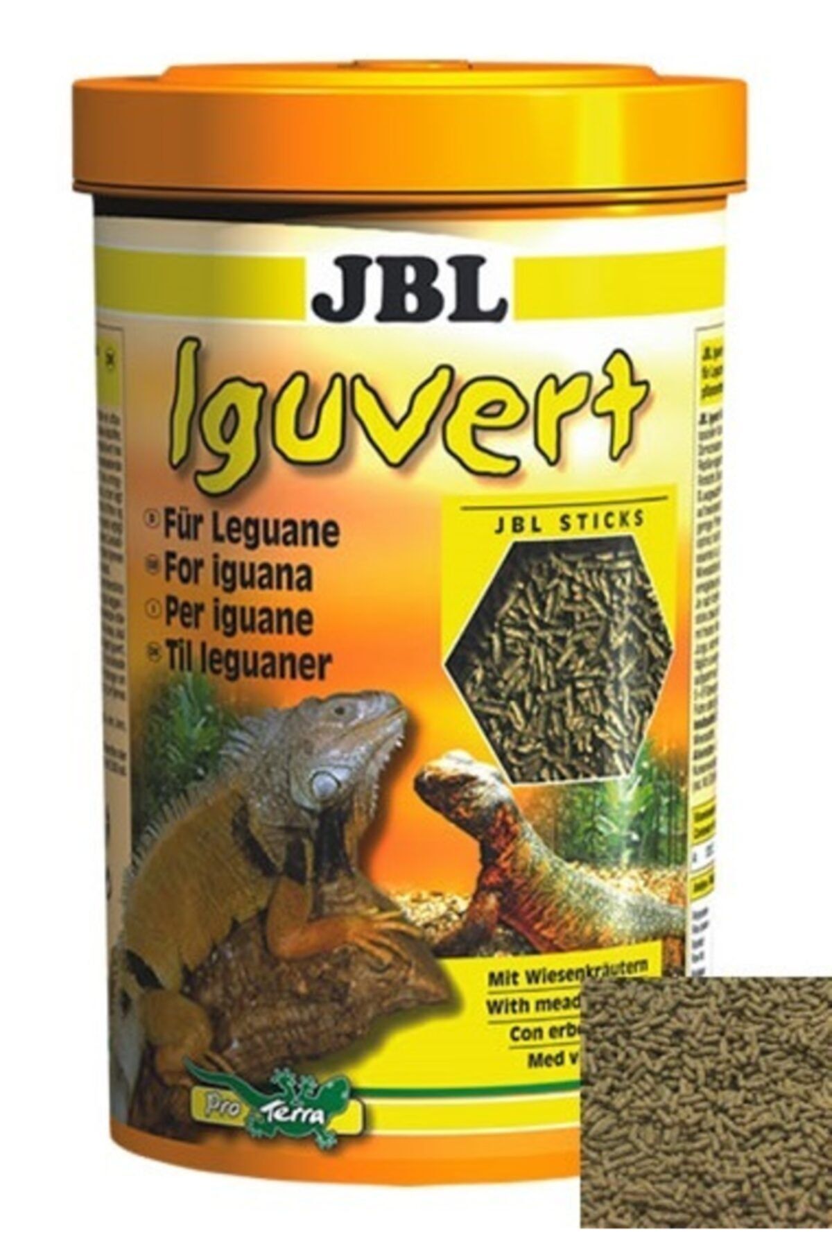 HİLALSHOP Jbl Iguvert 250ml-105 G. Iguana Yemi