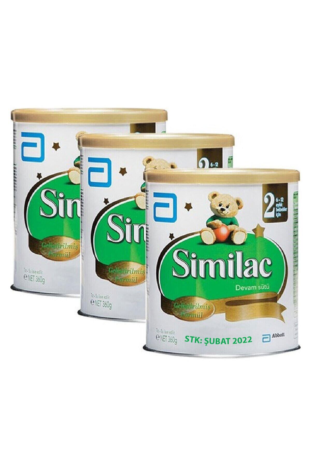 Similac 2 Devam Sütü 360 Gr - 3'lü