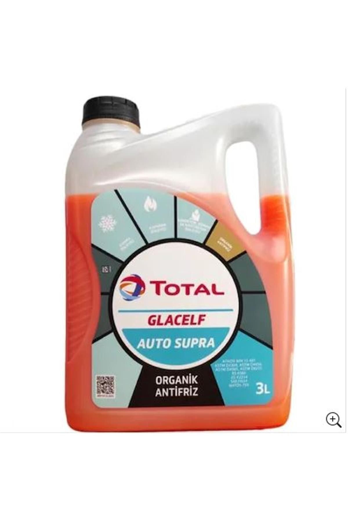 TOTAL Antifriz Auto Supra 3 Litre Turuncu-yeni Seri