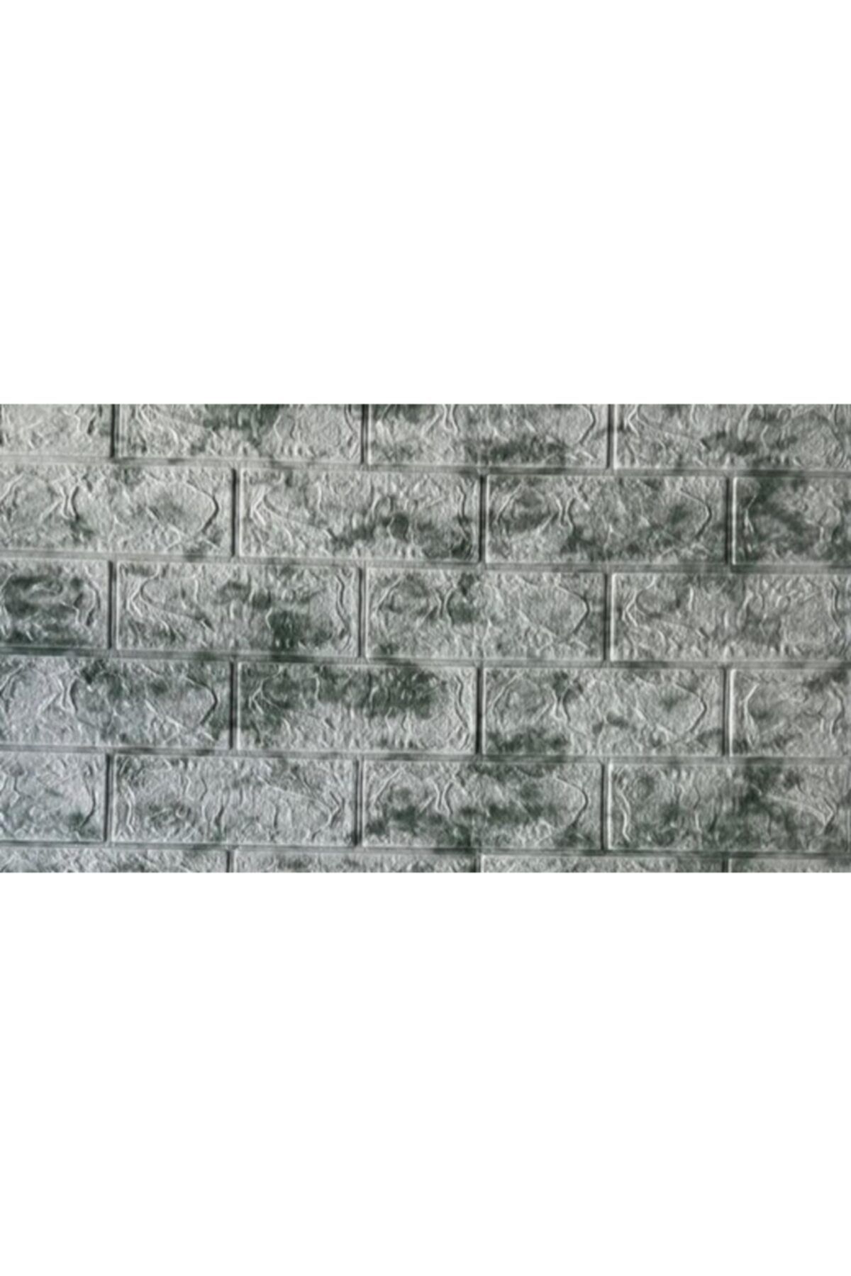 Renkli Duvarlar Kendinden Yapışkanlı 70x38 Cm Turkuaz Alacası Duvar Kağıdı Paneli Nw111