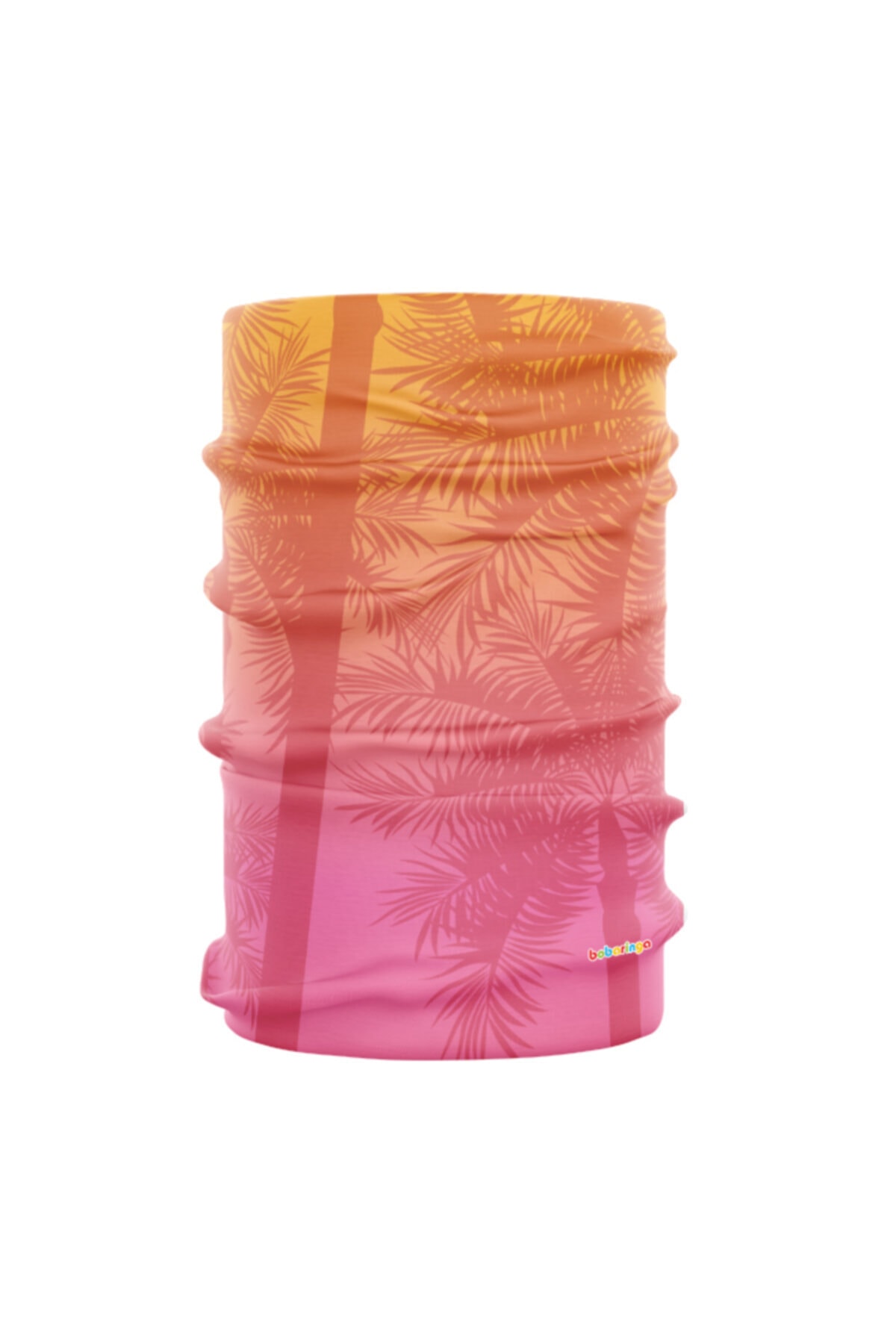 bobaringa Dijital Baskı Tropik Desenli Boyunluk