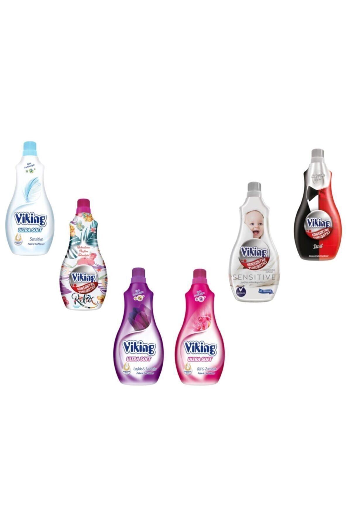 Viking Konsantre&Soft Çamaşır Yumuşatıcı Mix. 1440&1400 ml.