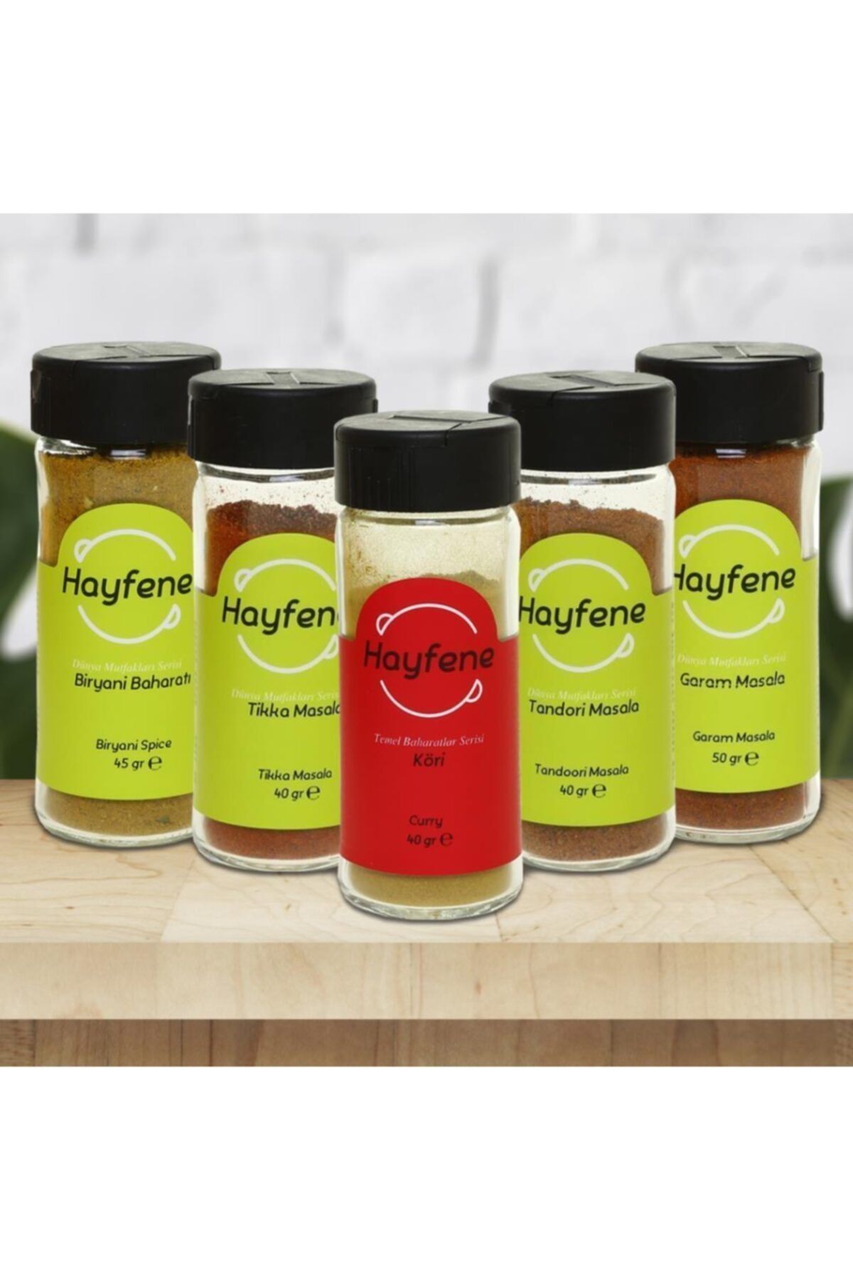 Hayfene Hint Mutfağı Baharat Seti