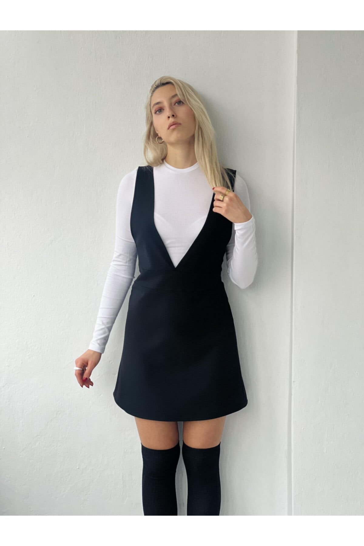 Retrobird Jile Salopet Elbise