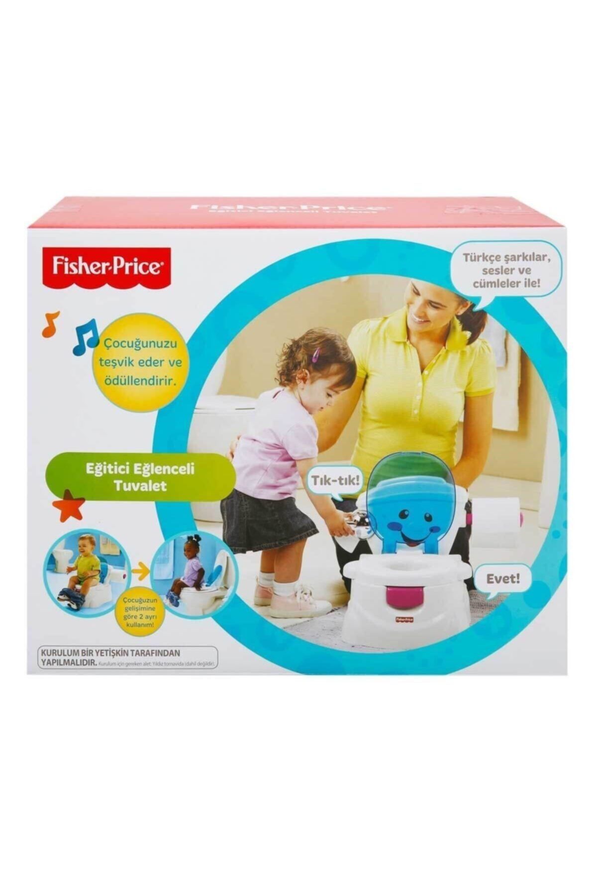 onlinebutik oyuncak Fisher Price Eğitici Eğlenceli Tuvalet