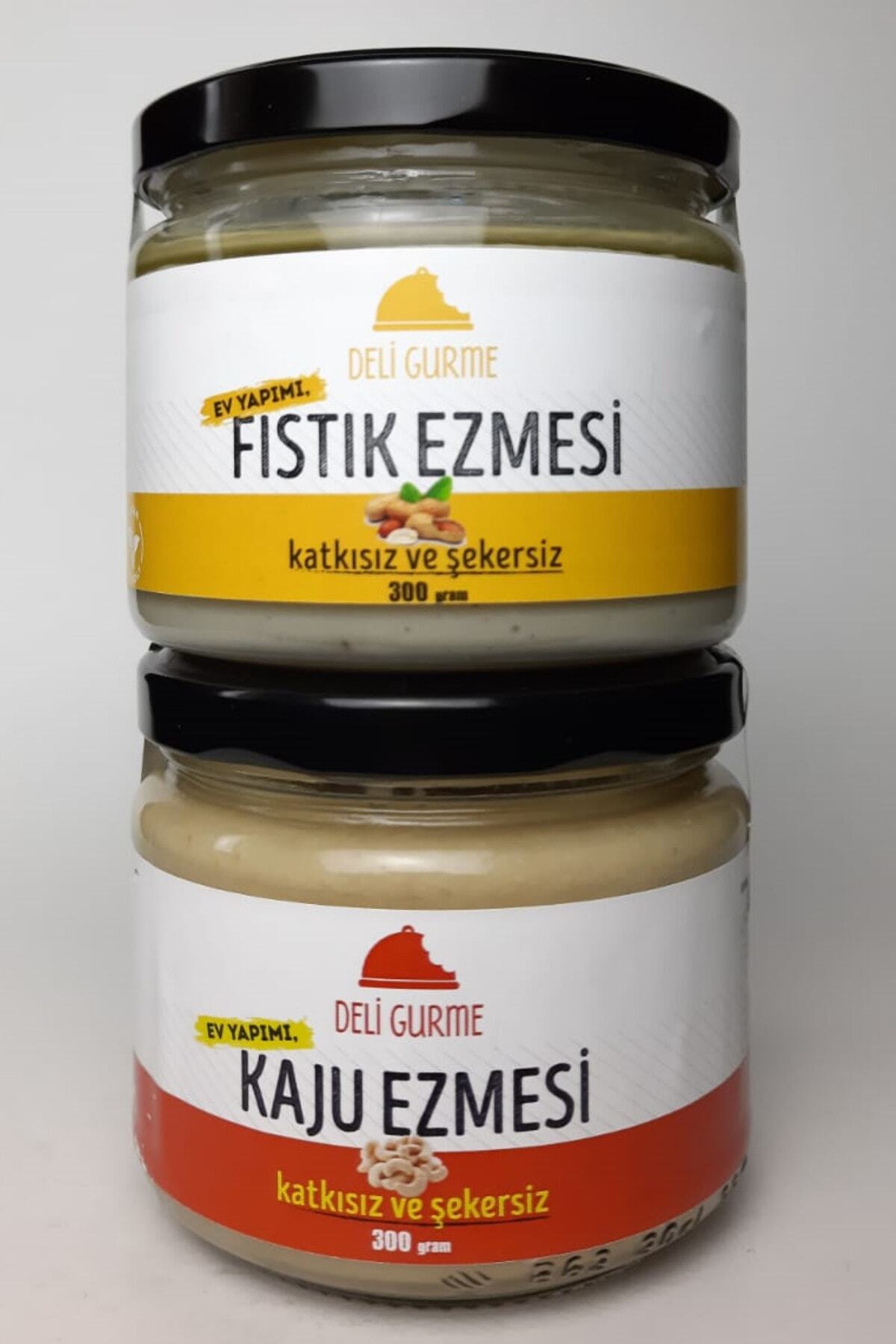 Deli Gurme Kaju Ezmesi 300gr & Fıstık Ezmesi 300gr