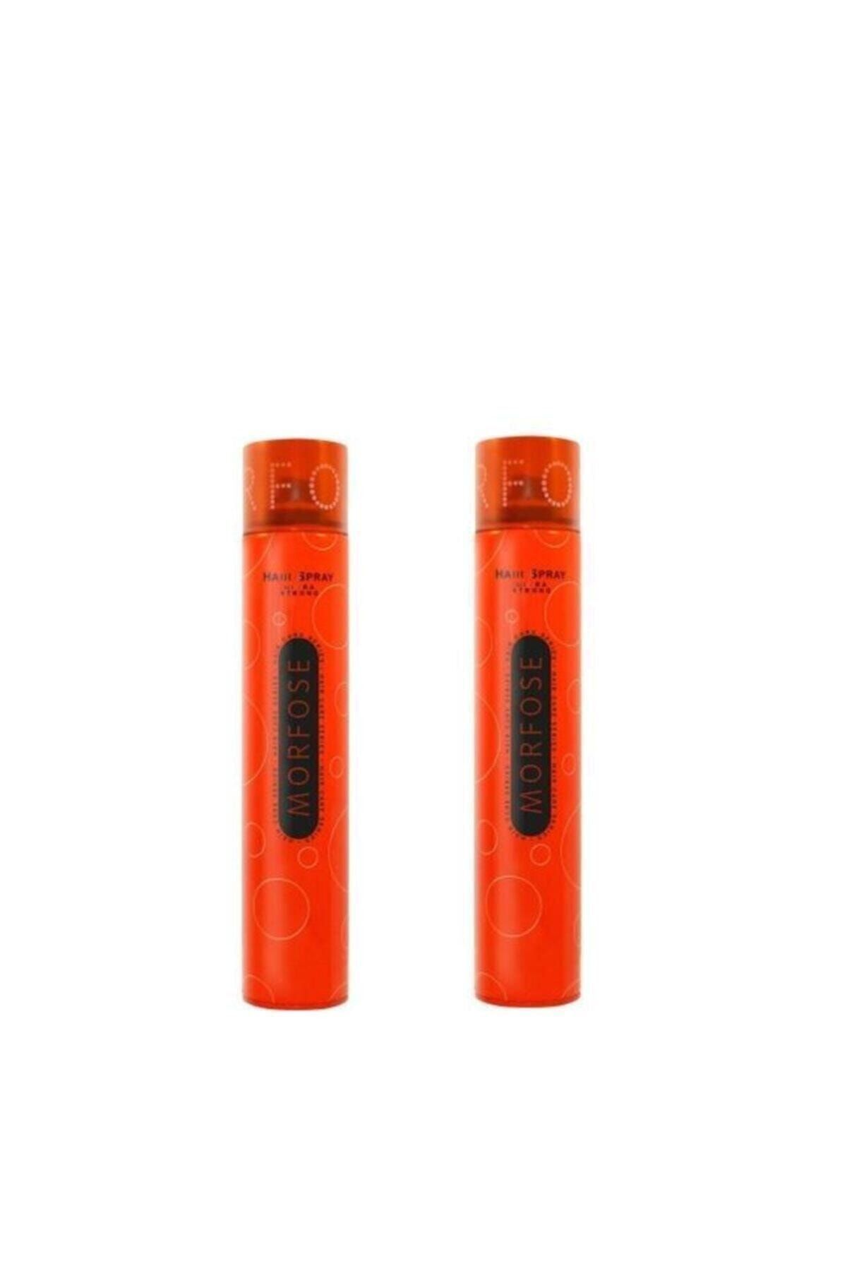 Morfose Saç Spreyi Ultra Strong Turuncu 400 ml 2adet