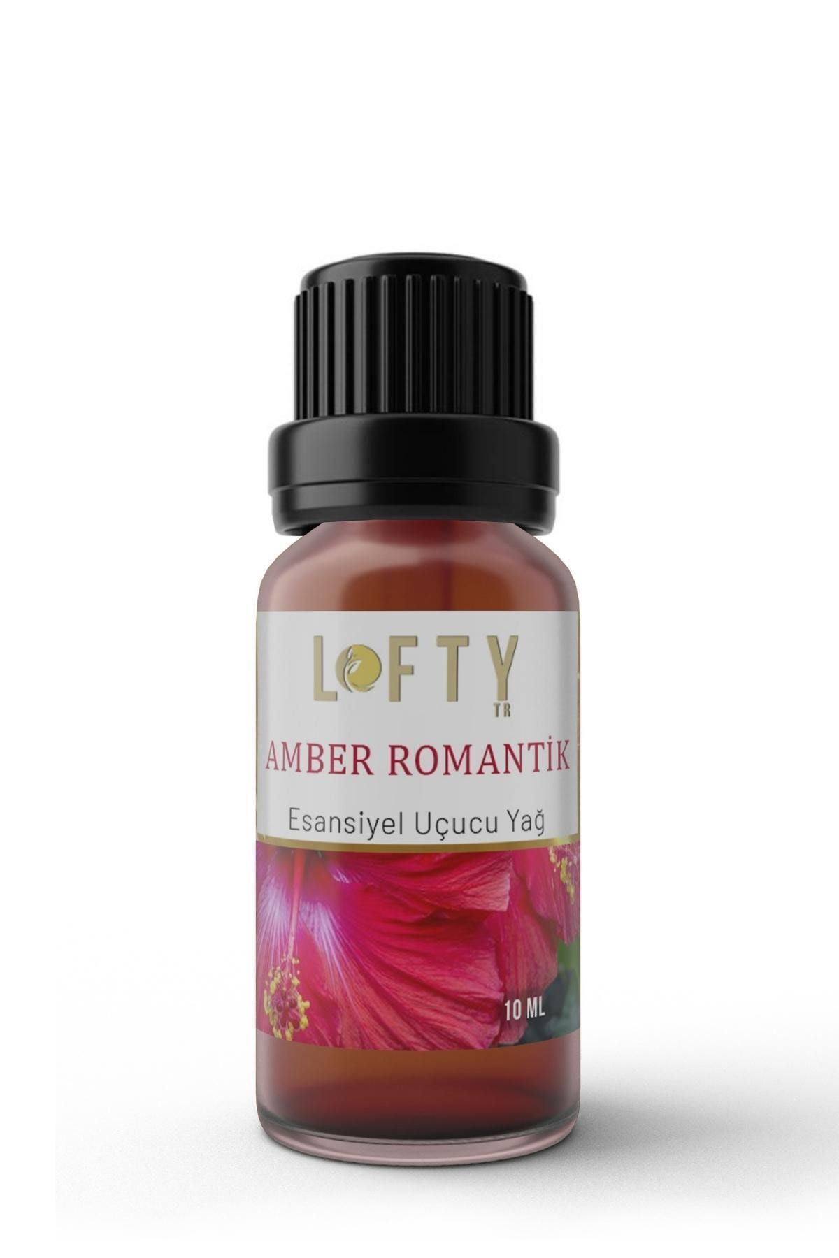 Lofty Amber Romantik Doğal Uçucu Yağ Saf Buhurdanlık Esansı Konsantre Oda Kokusu Esans Buhur Yağı 10ml