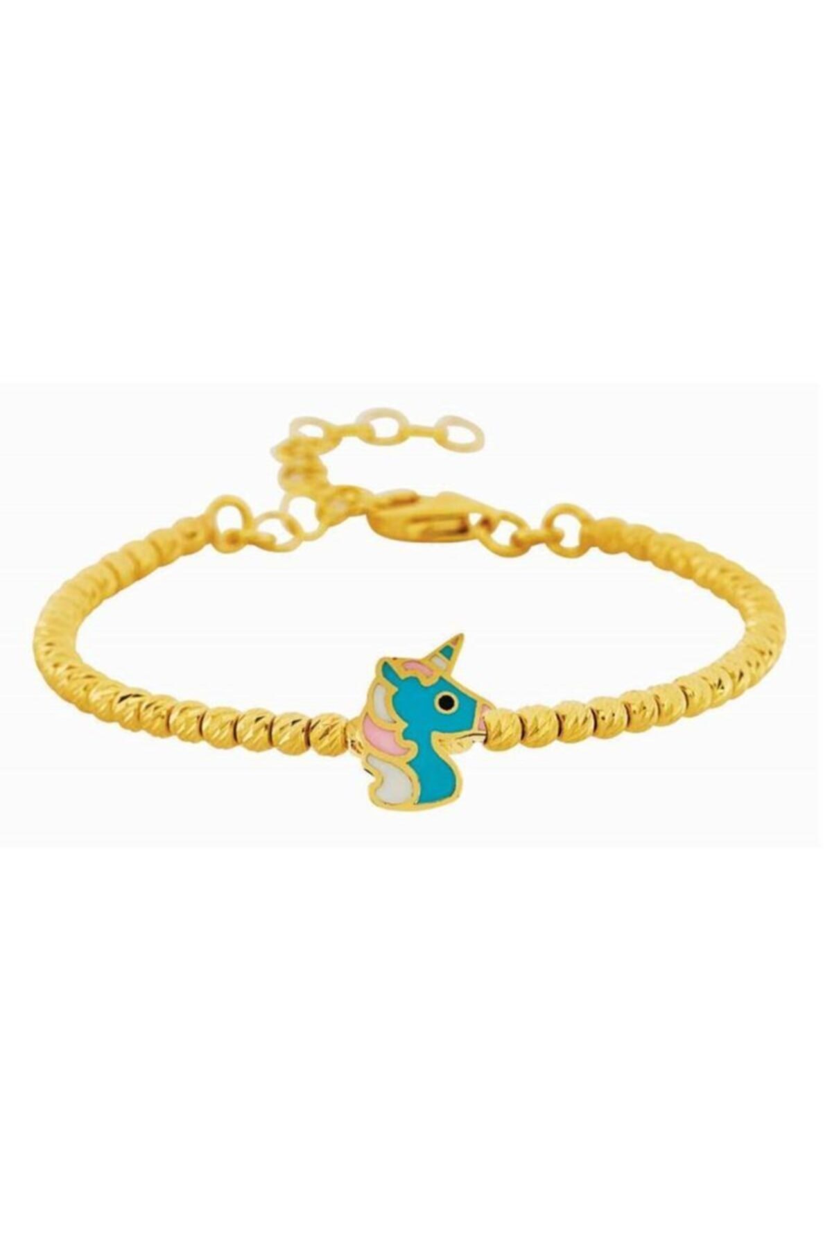 Altınbaş Altın Çocuk Unicorn Bilezik