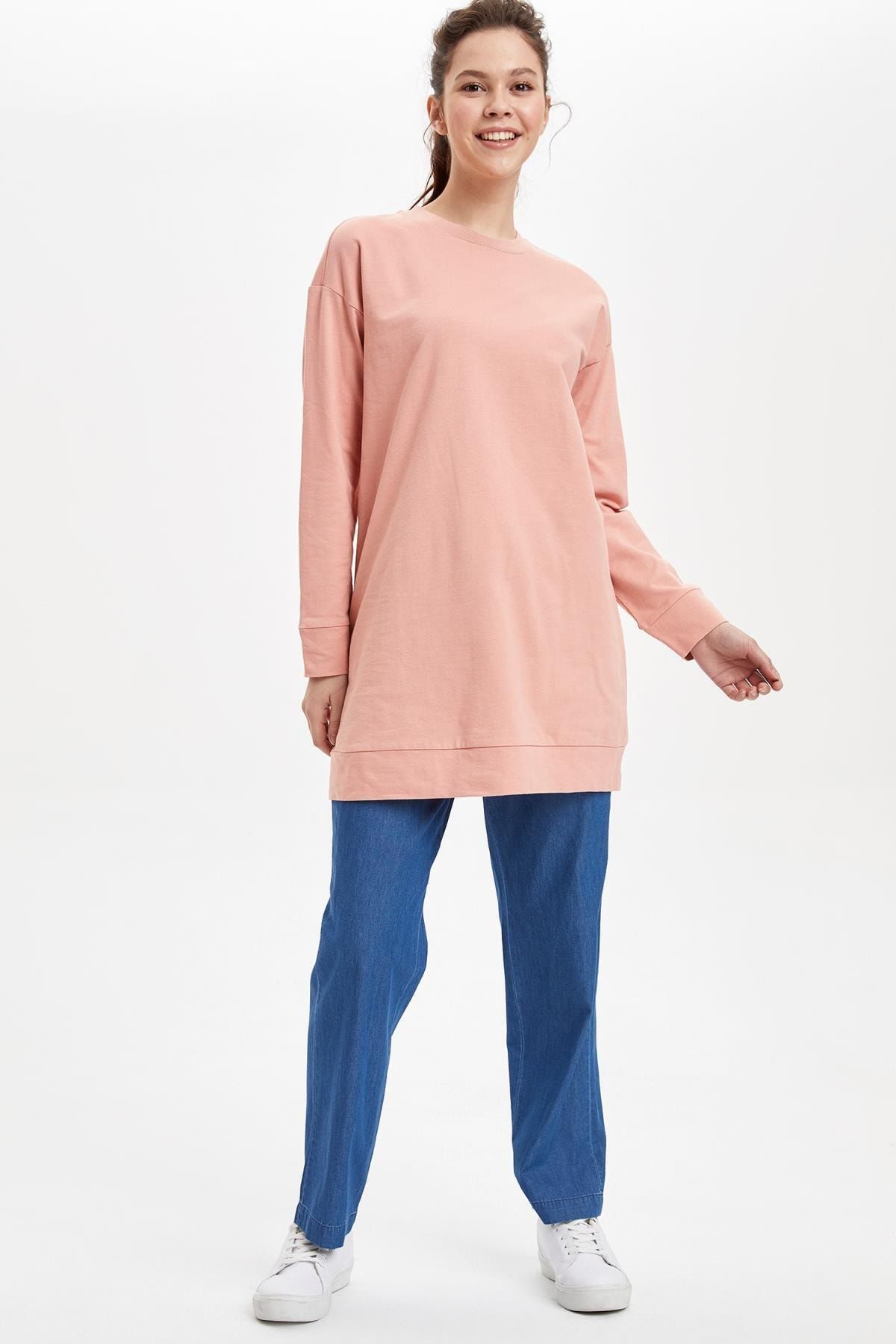 DeFacto Relax Fit Dokuma Pantolon