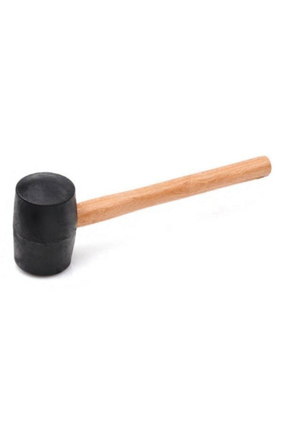 agroturkey Ağaç Saplı Lastik Çekiç ( Tokmak) 8cmx27cm