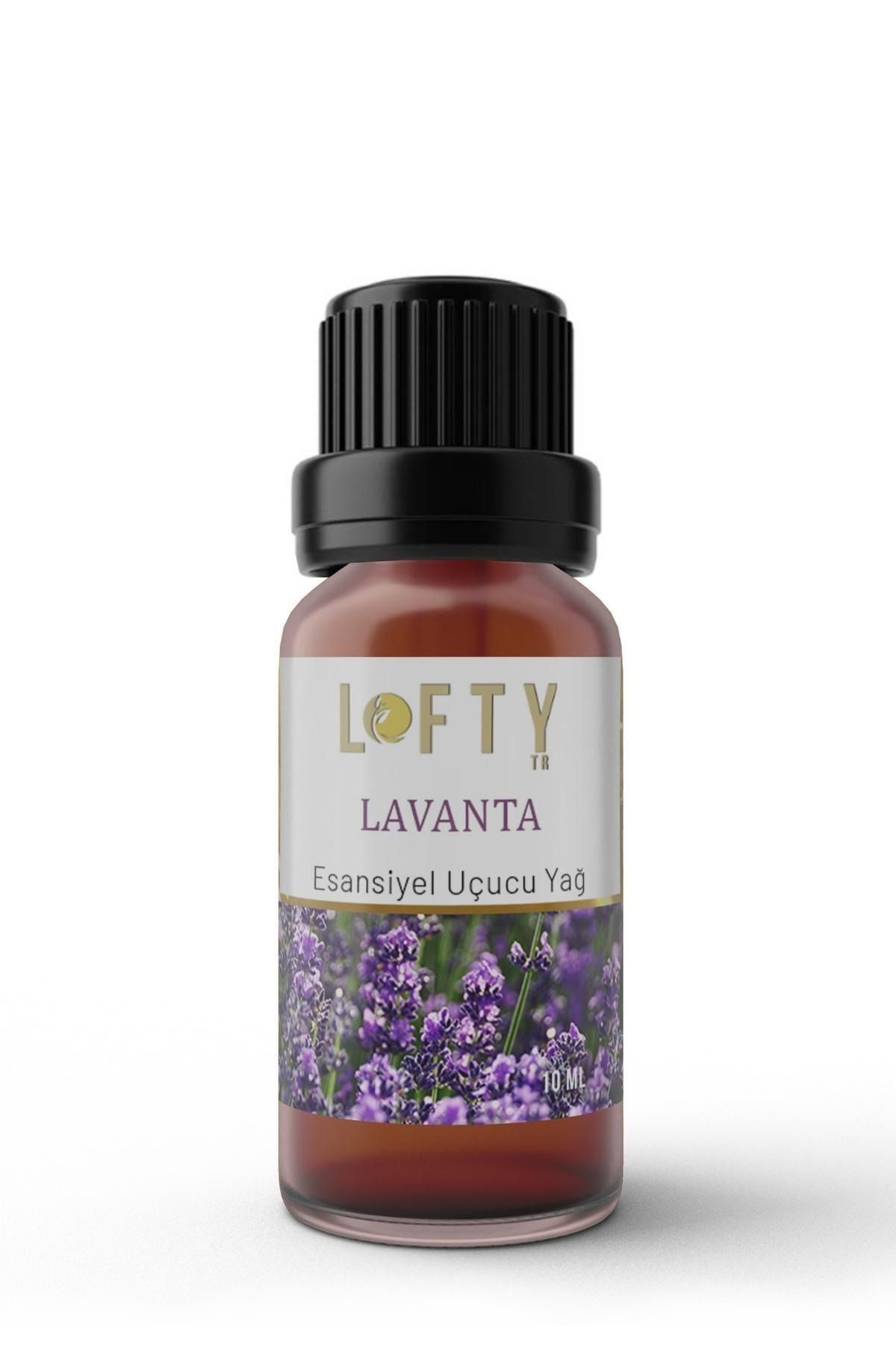 Lofty Lavanta Doğal Uçucu Yağ Saf Buhurdanlık Esansı Konsantre Oda Kokusu Uçucu Esans Buhur Yağı 10ml