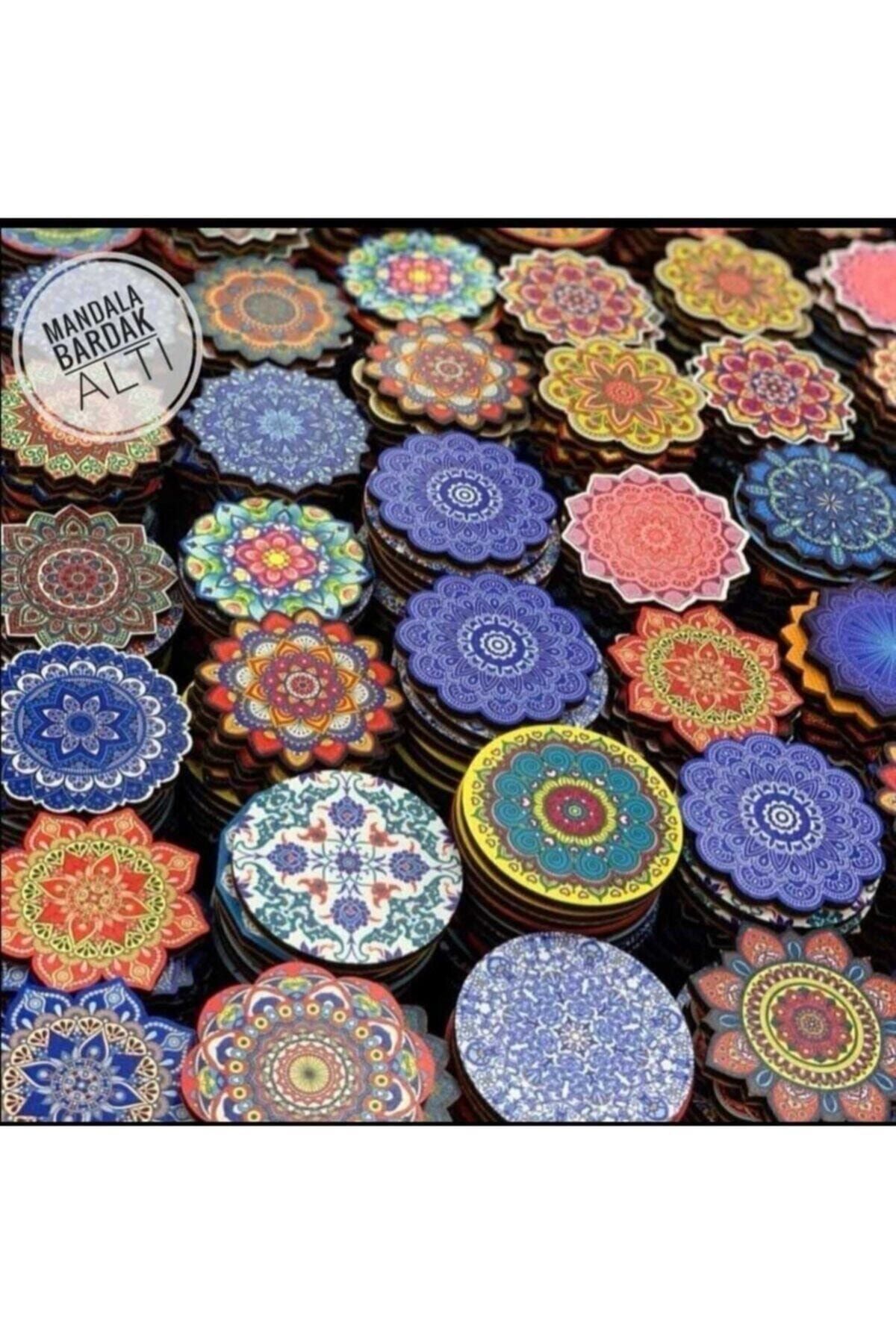 YİĞİTER Mandala Bardak Altı 6'lı
