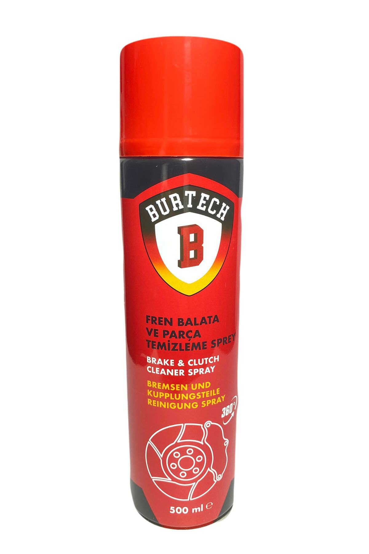 burtech Fren Balata Temizleme Spreyi 500 ml Brtchred500ml