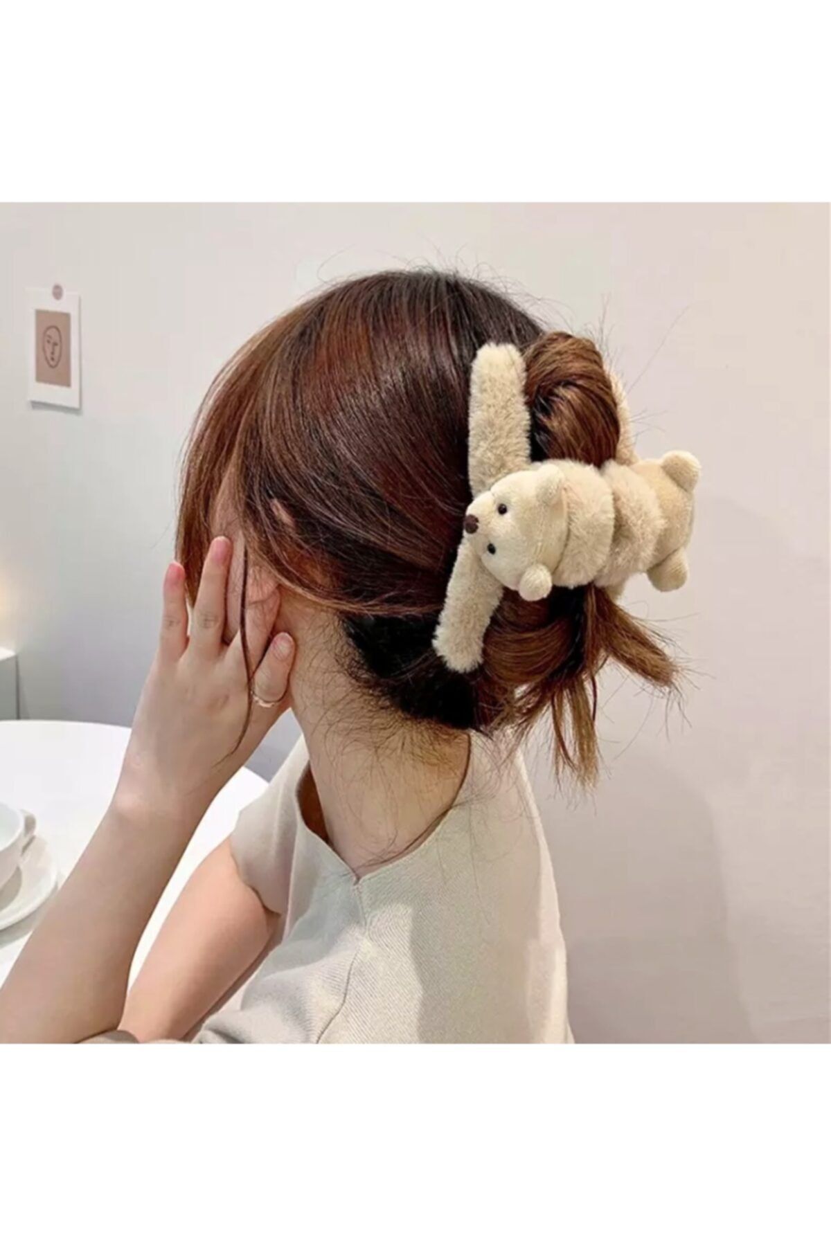 NEW HİLL Peluş Mandal Toka