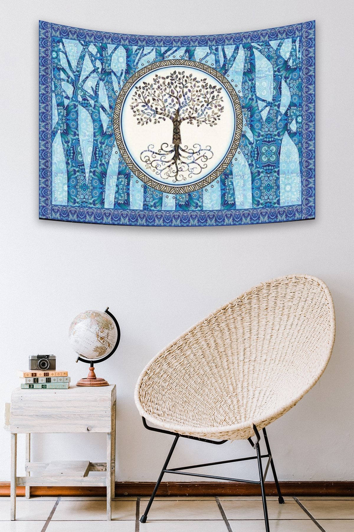 BiTablom Tree Of Life Duvar Halısı