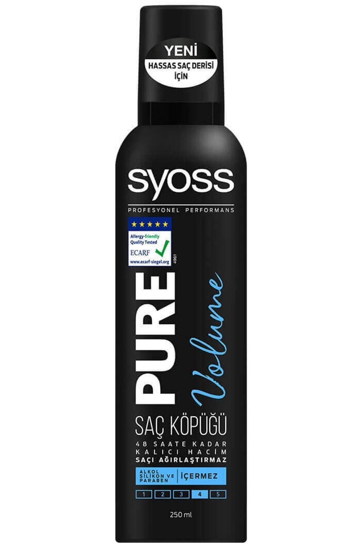 Syoss a: Pure Volume Saç Köpüğü 250 ml