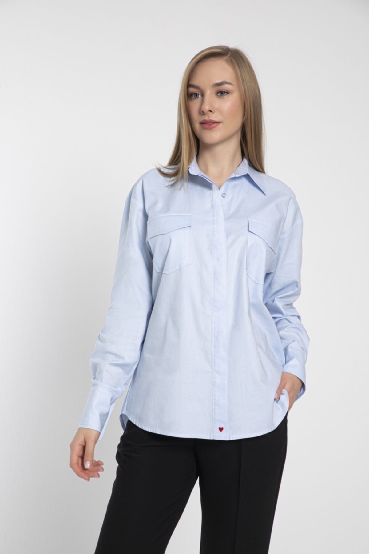 DAZEMADE Blue Shirtkè