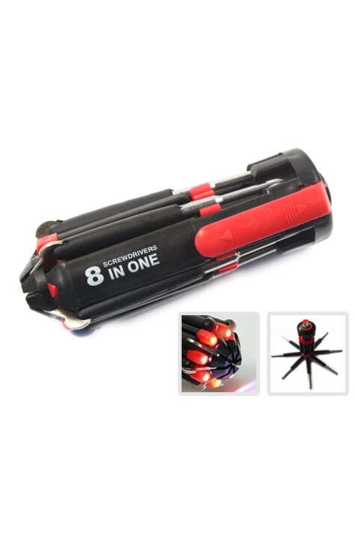 Xnews 8 In 1 Led Işıklı Tornavida Seti-