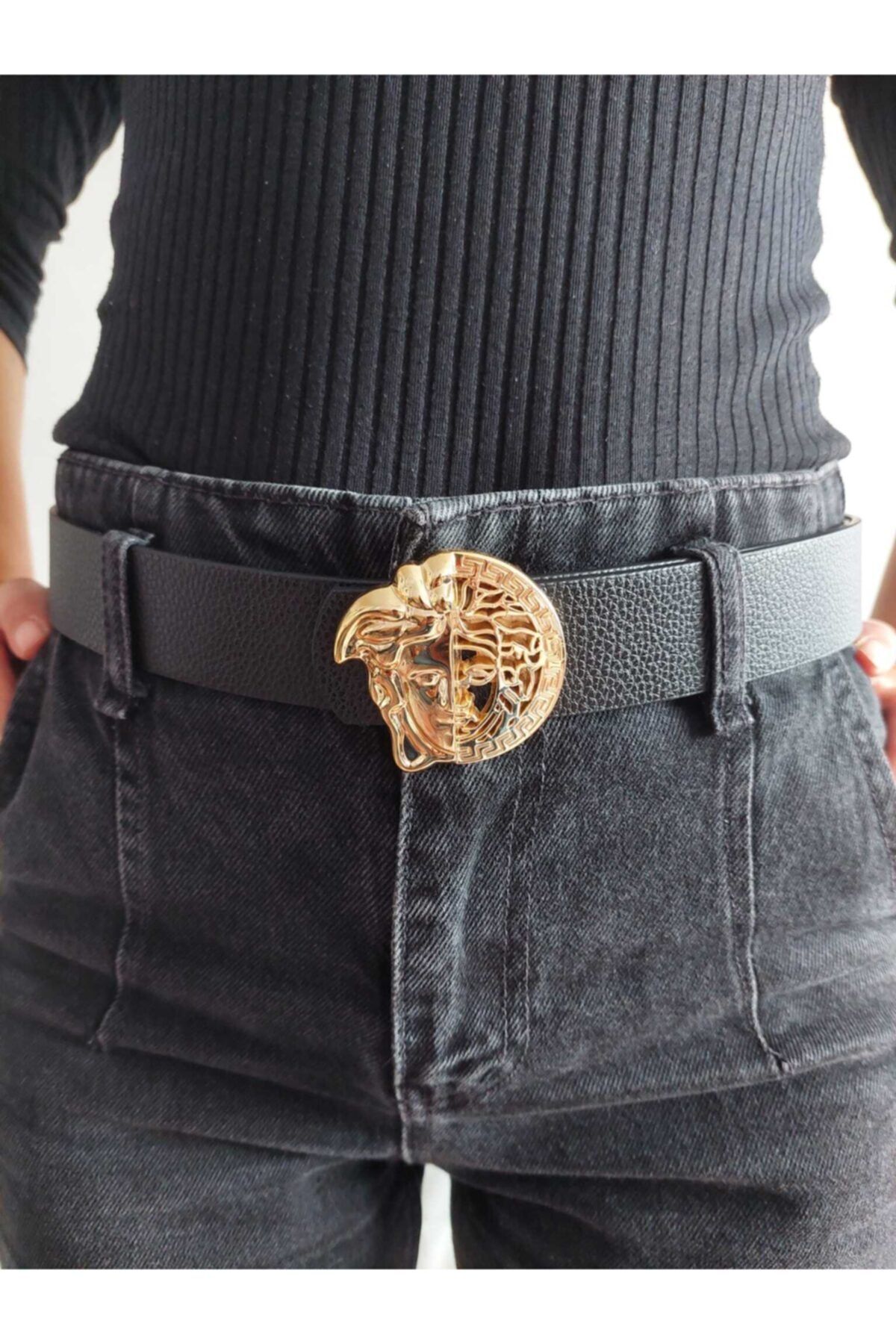 MARQUE SOSYETHEPAZARI Gold Unisex Double Sided Women s Men s Waist