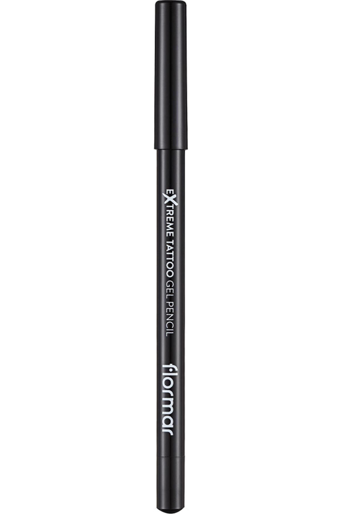 Flormar Extreme Tattoo Gel Pencil No: 06 Onyx