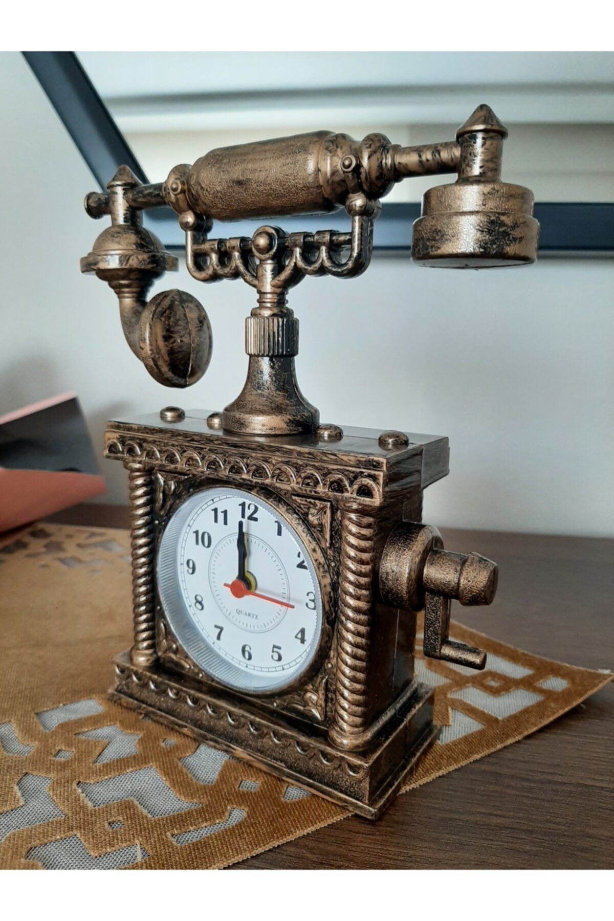 Rem Nostaljik Telefon Şeklinde Saat