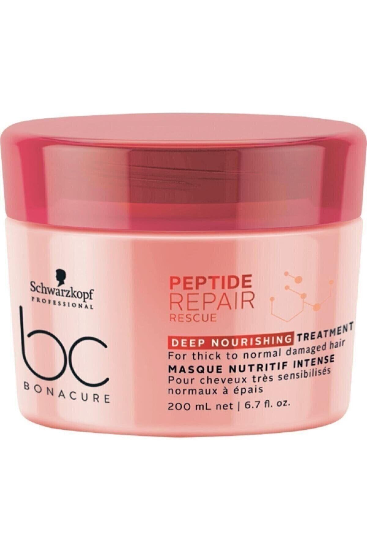 BC Bonacure Schwarzkopf Acil Kurtarma Onarma Derin Besleyici Bakım Kürü 200 ml