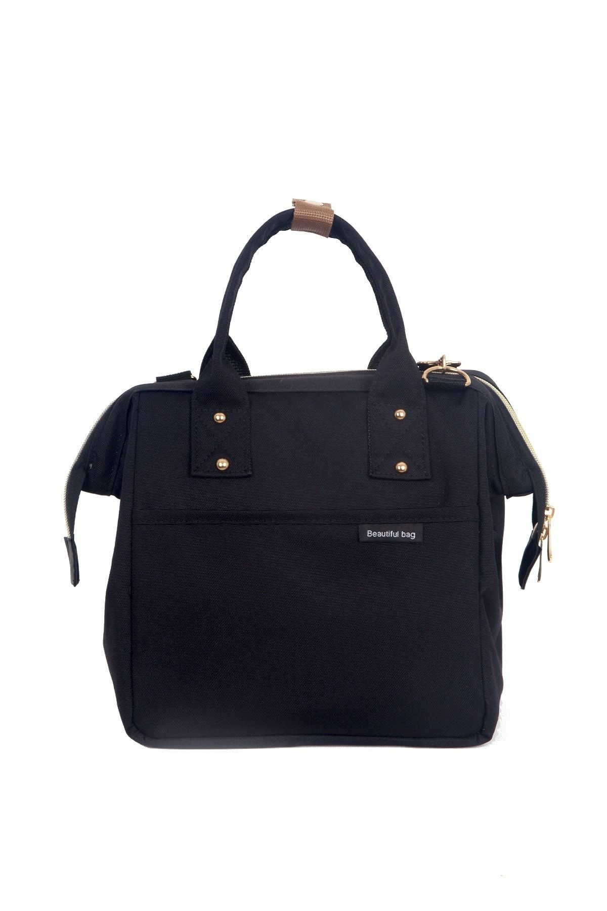 beautiful bag Askılı Termal Yemek Çantası Siyah