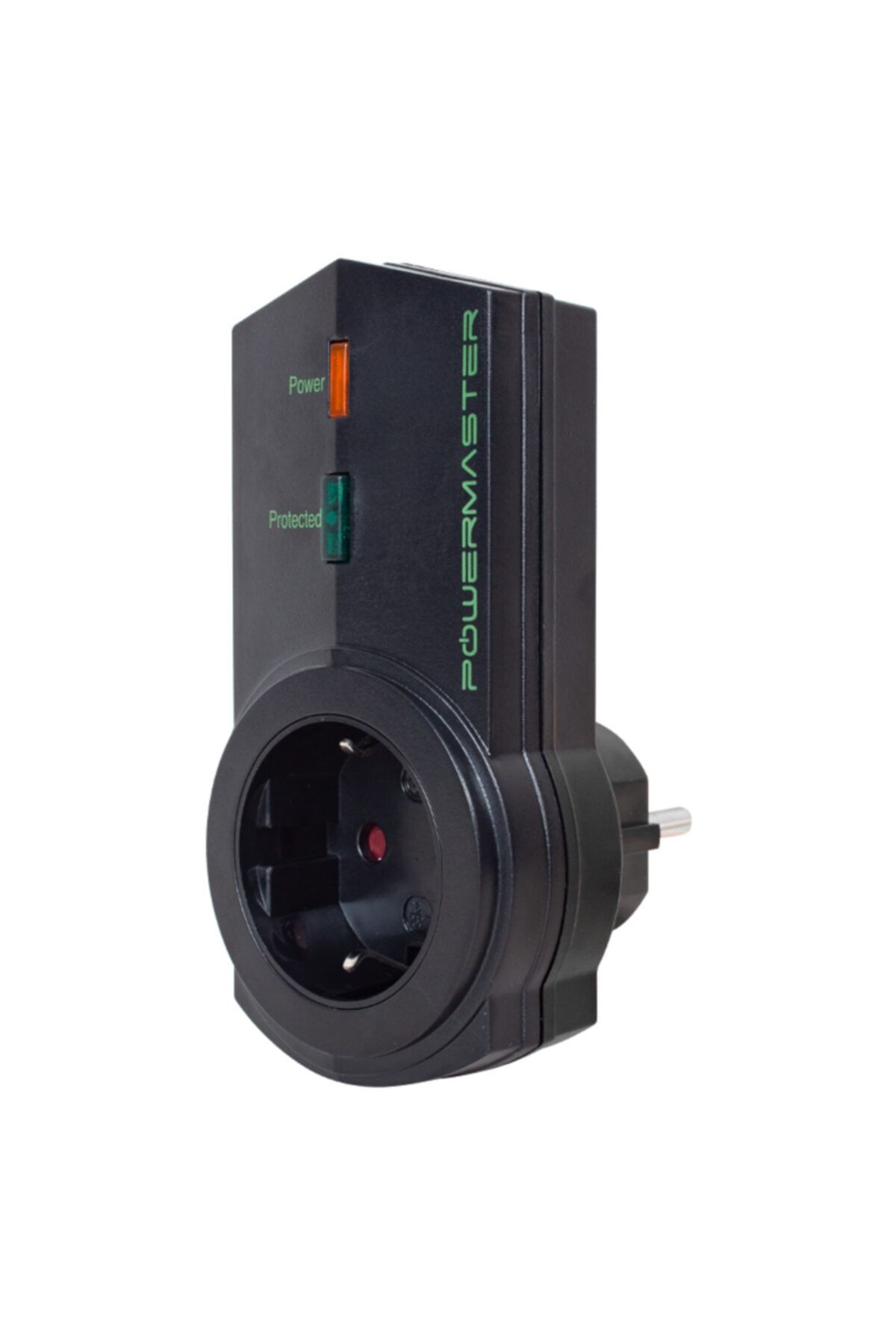 Powermaster Pm-16621 Tekli Siyah Akım Korumalı Priz (16a-3500w)