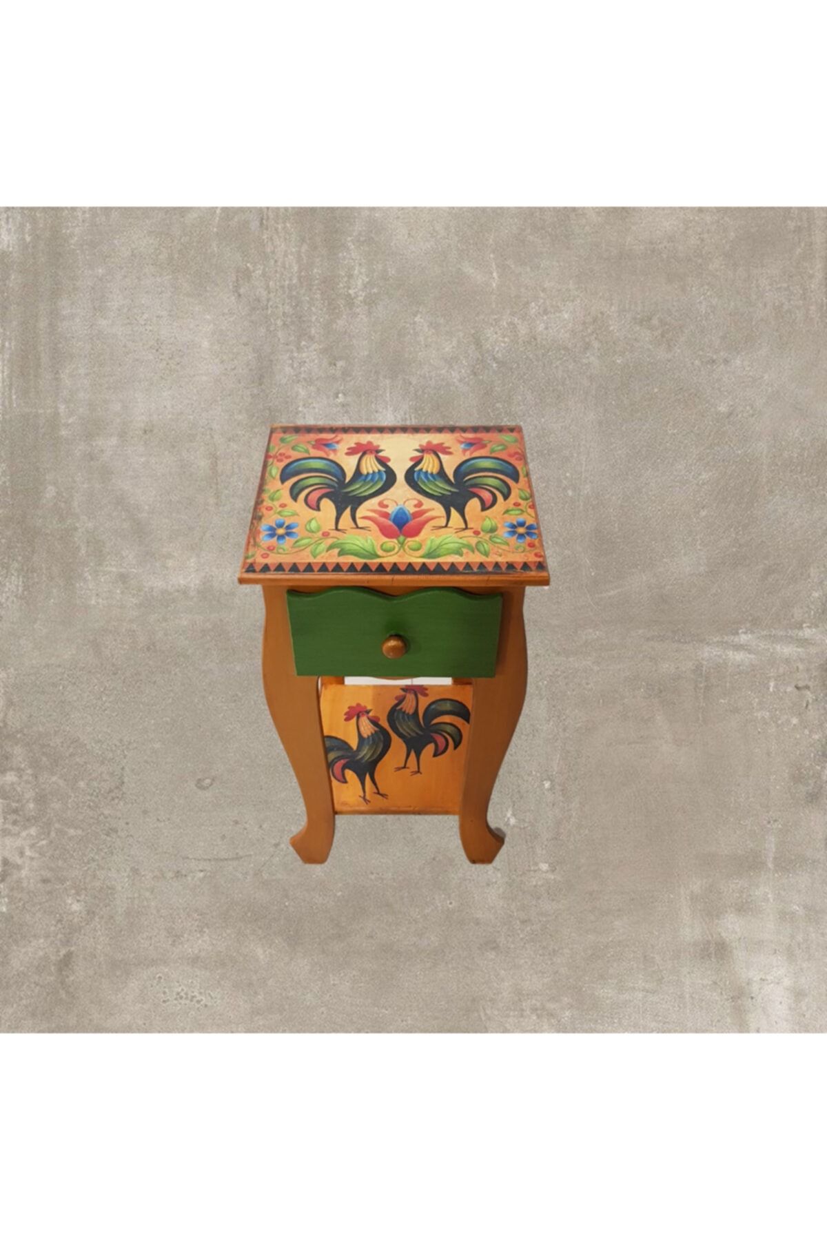 JENART DESIGN Ahşap Komodin