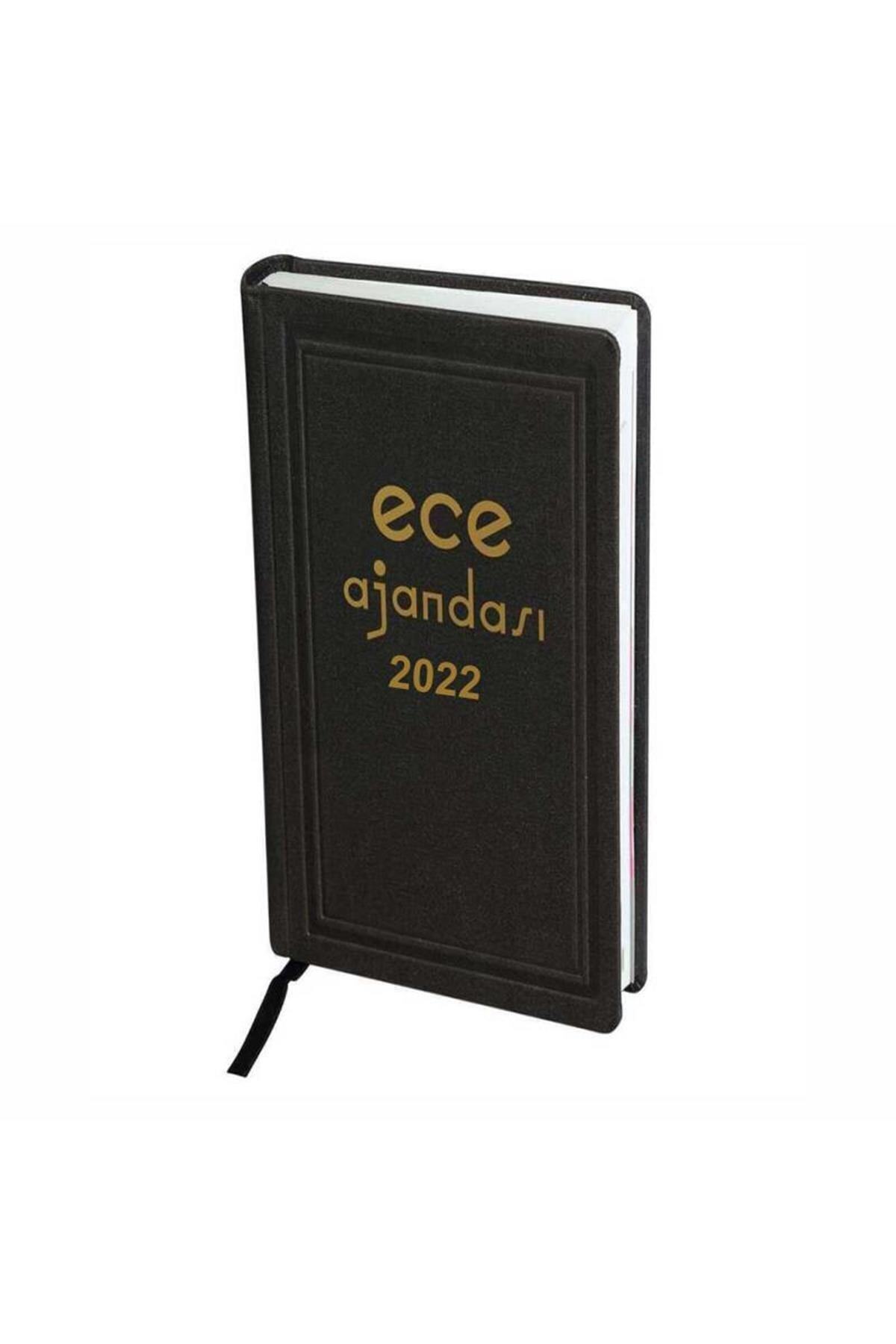 Ece Asya 17x33 Ajanda Ticari Cilt Bezli 2022