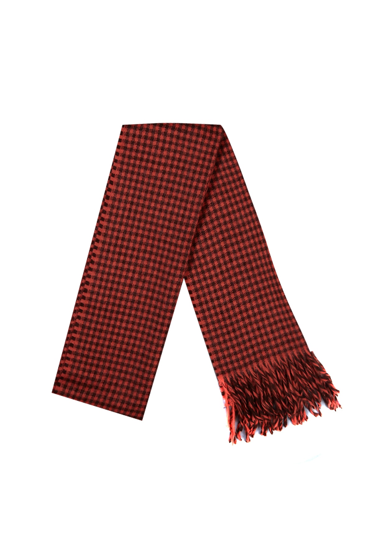 Suyutti Erkek Pötikareli Püsküllü Kaşkol C19w-k9760-02