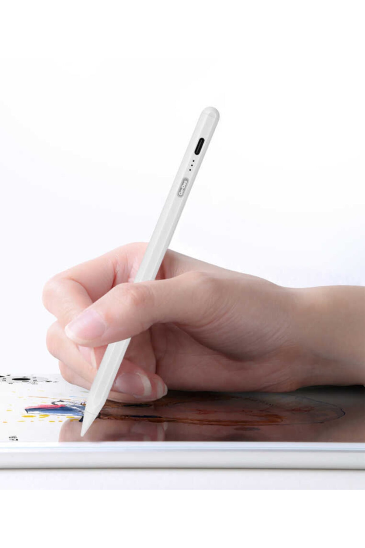 Fogy Ipad 10.2 2021 (9.nesil) Go-des Yüksek Hassasiyet Dokunmatik Çizim Kalemi